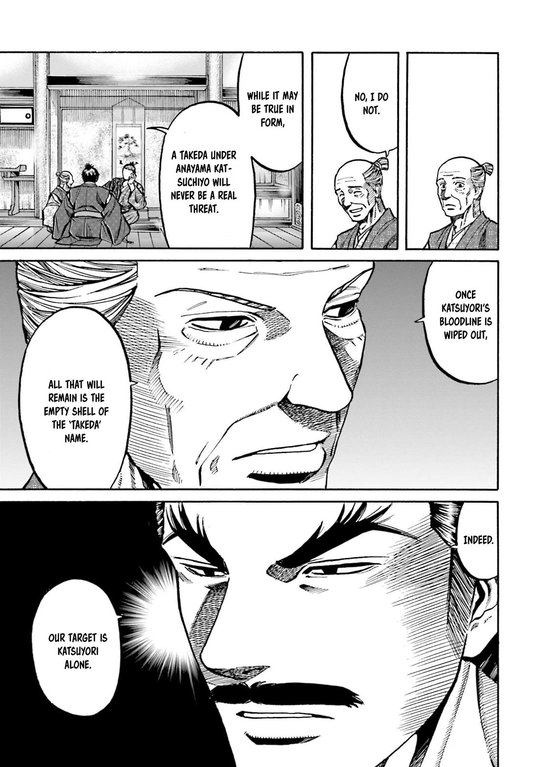 Nobunaga no Chef Chapter 257 page 18 - Chapter 257: TOWARDS SHINPU CASTLE