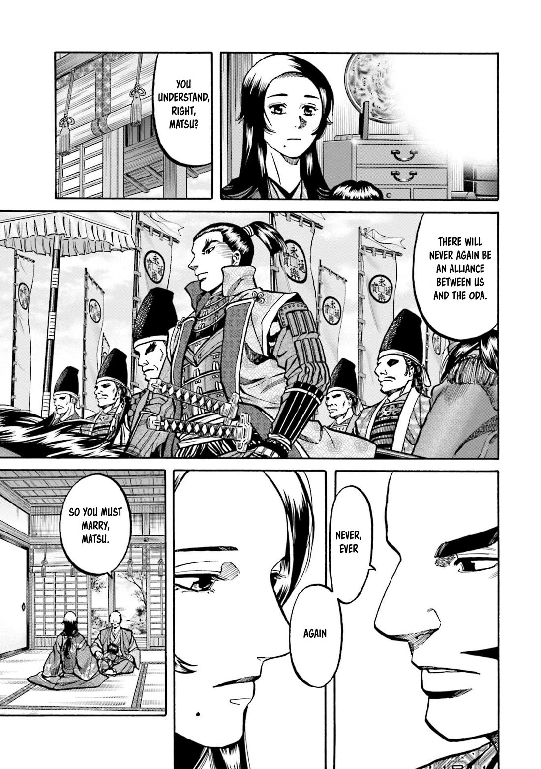 Nobunaga no Chef Chapter 257 page 22 - Chapter 257: TOWARDS SHINPU CASTLE