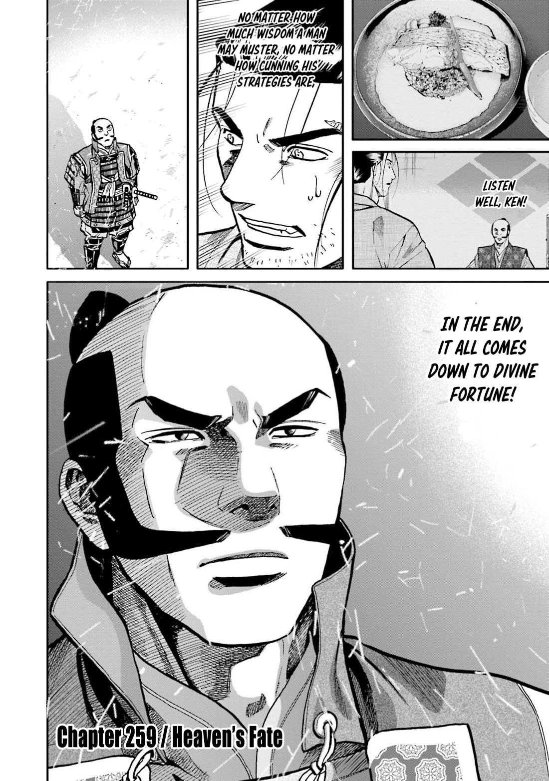 Nobunaga no Chef Chapter 259 page 4 - Chapter 259: HEAVEN'S FATE