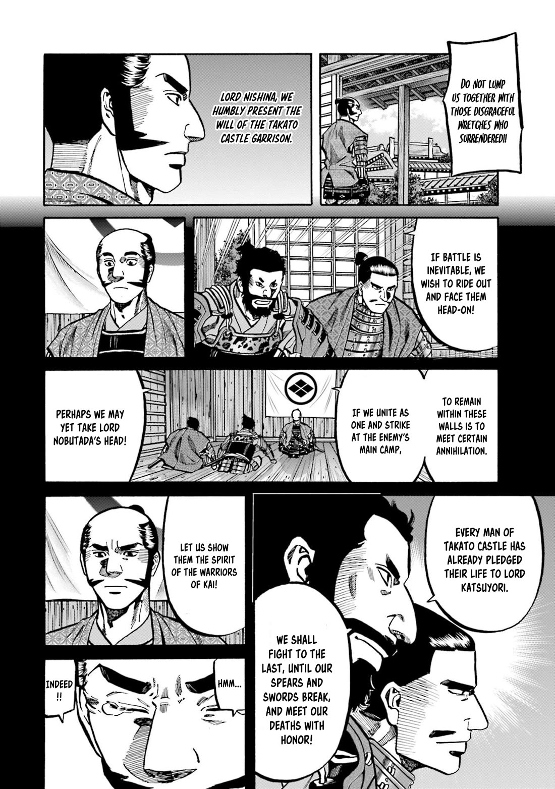 Nobunaga no Chef Chapter 262 page 11 - Chapter 262: THE BATTLE OF KOSOKU CASTLE