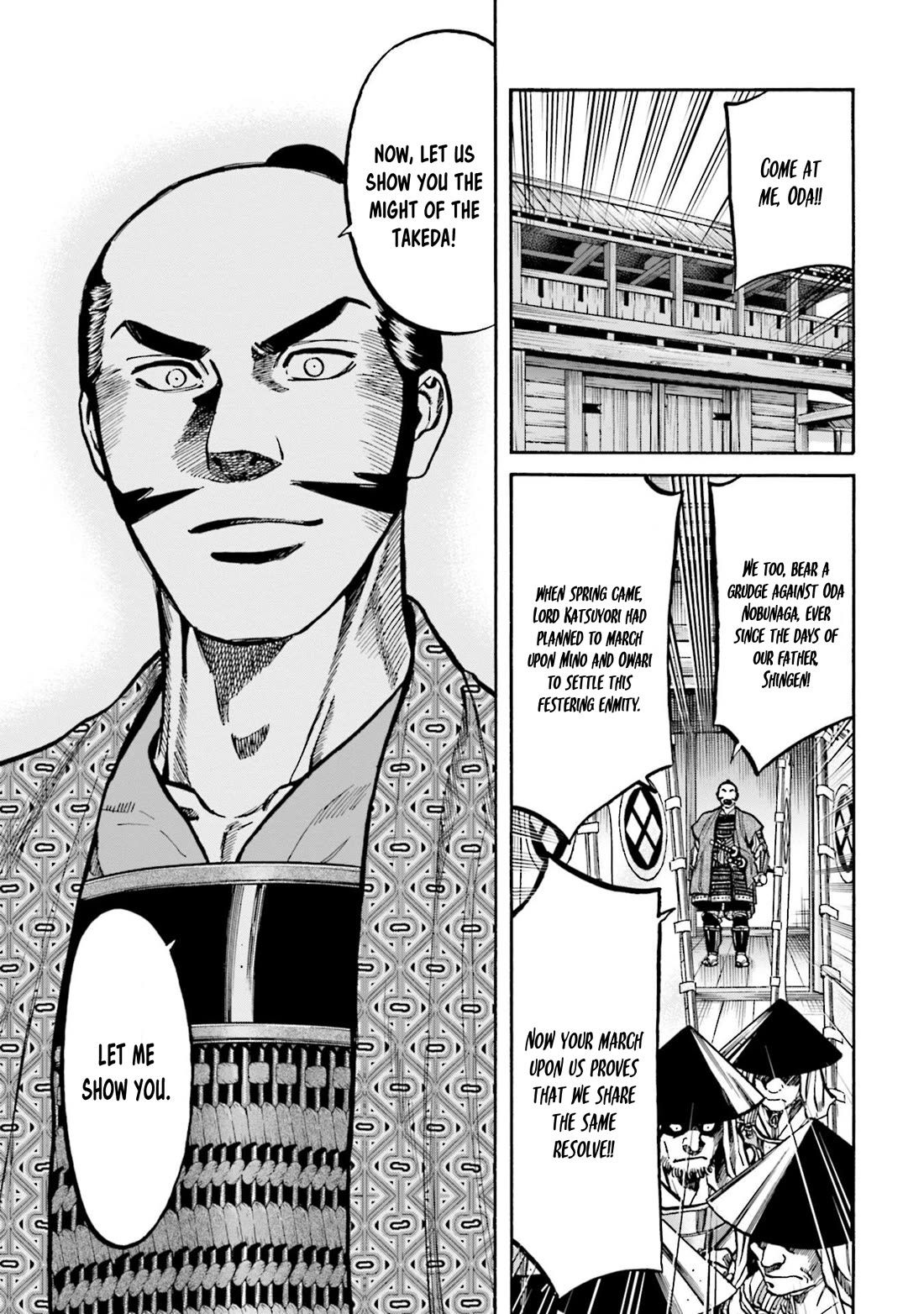 Nobunaga no Chef Chapter 262 page 14 - Chapter 262: THE BATTLE OF KOSOKU CASTLE