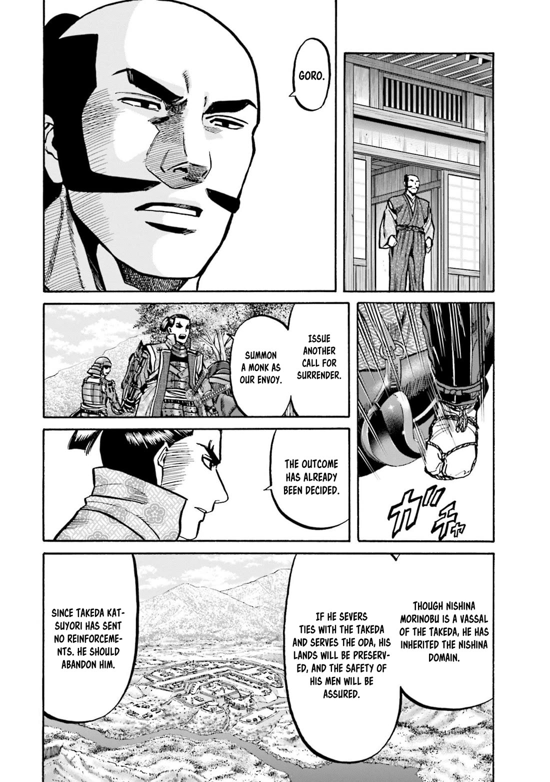 Nobunaga no Chef Chapter 262 page 7 - Chapter 262: THE BATTLE OF KOSOKU CASTLE