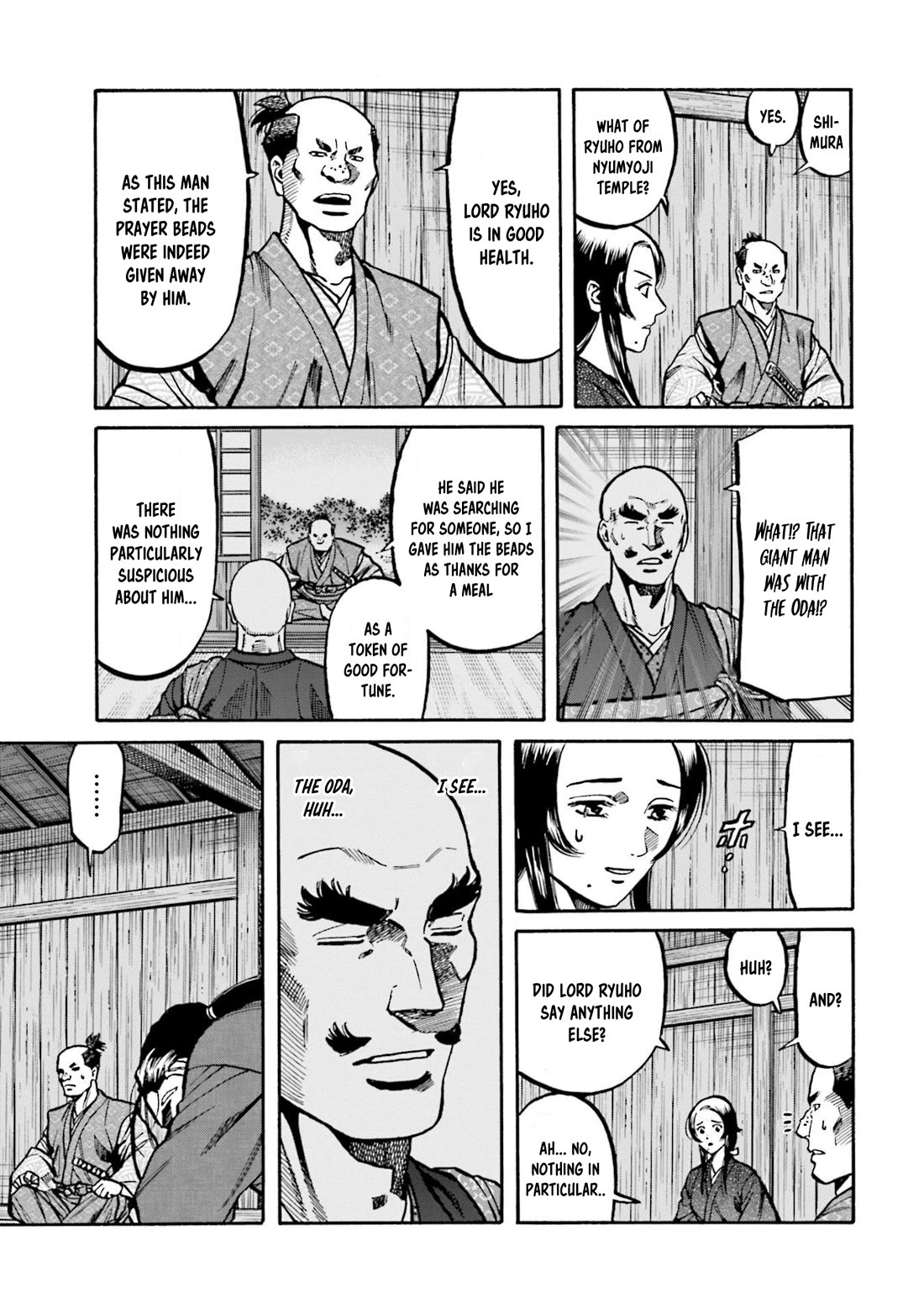 Nobunaga no Chef Chapter 263 page 12 - Chapter 263: MATSUHIME'S RESOLVE