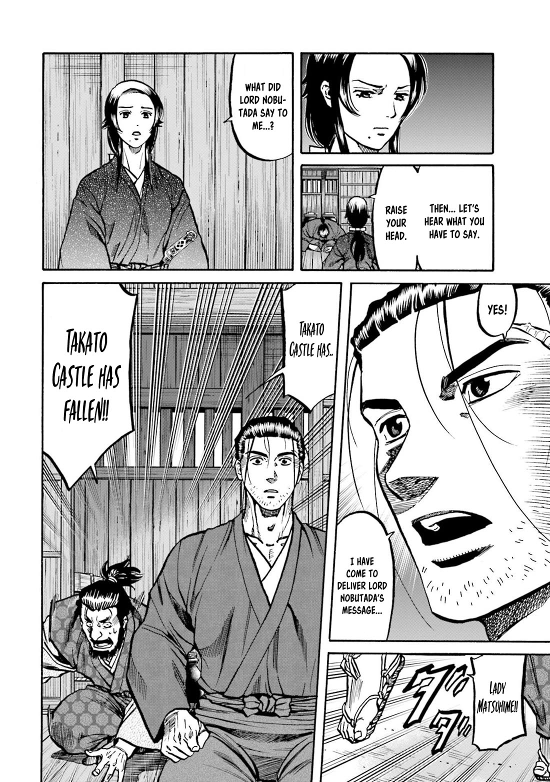 Nobunaga no Chef Chapter 263 page 13 - Chapter 263: MATSUHIME'S RESOLVE