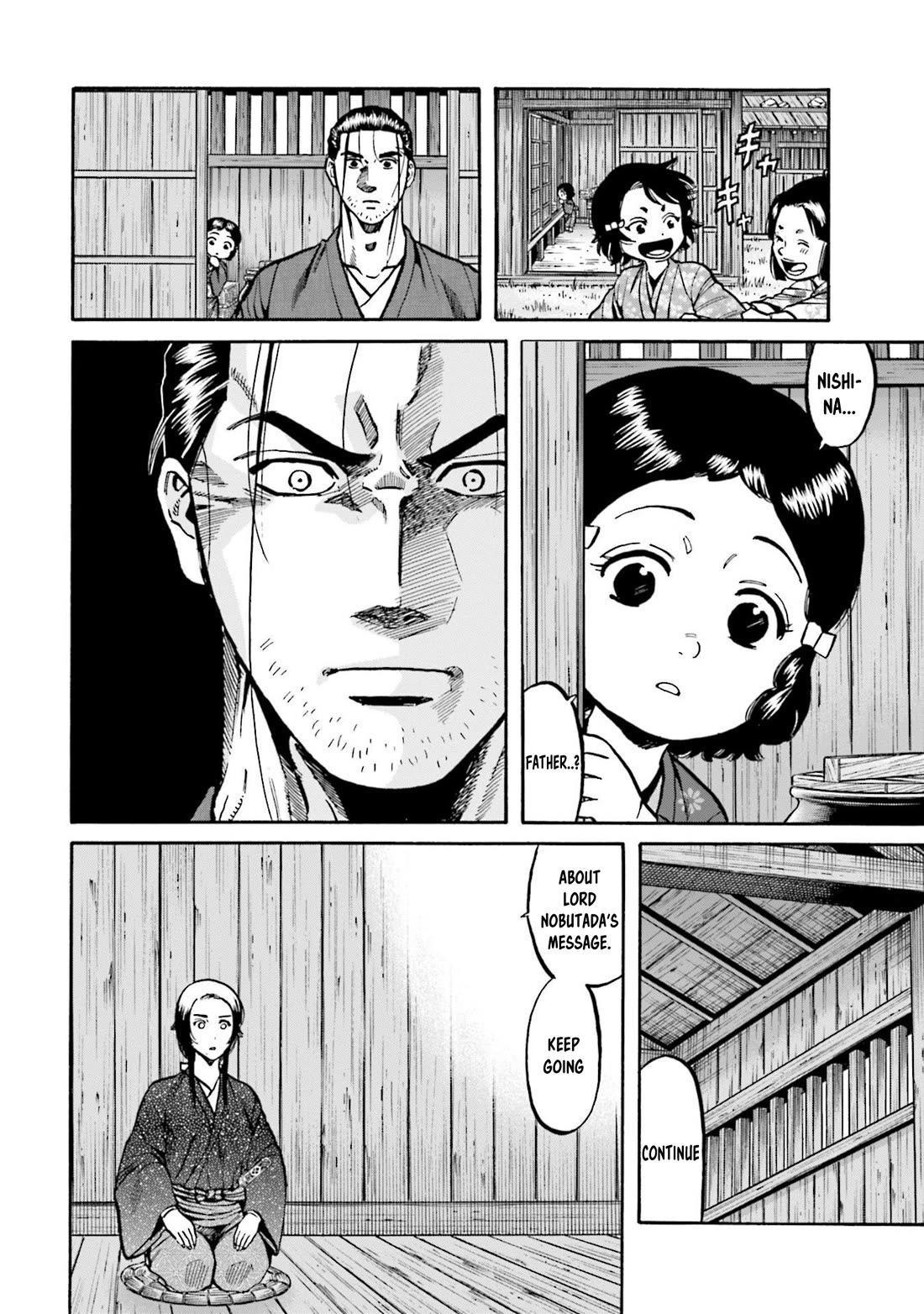 Nobunaga no Chef Chapter 263 page 15 - Chapter 263: MATSUHIME'S RESOLVE