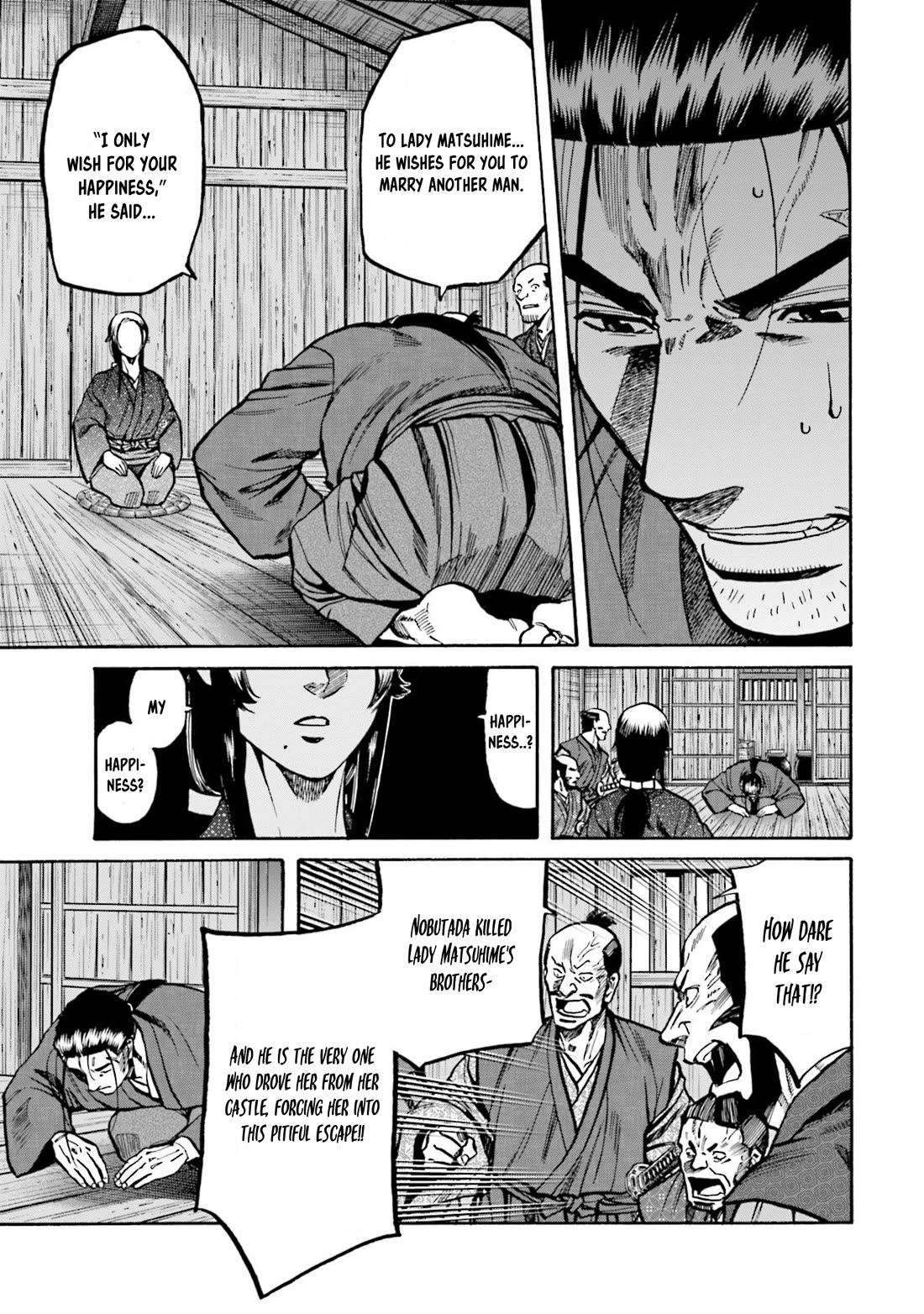 Nobunaga no Chef Chapter 263 page 16 - Chapter 263: MATSUHIME'S RESOLVE