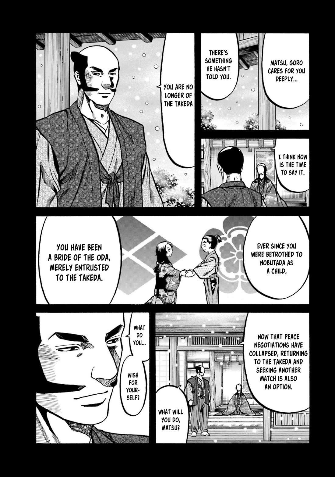 Nobunaga no Chef Chapter 263 page 18 - Chapter 263: MATSUHIME'S RESOLVE