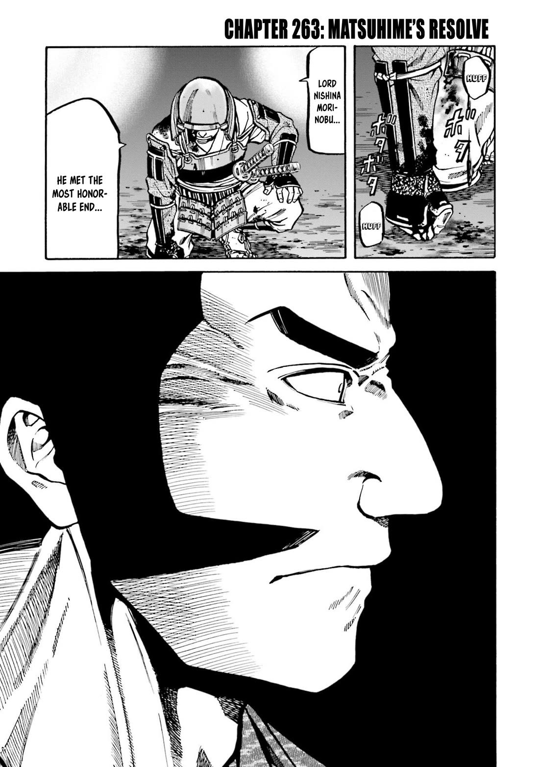 Nobunaga no Chef Chapter 263 page 2 - Chapter 263: MATSUHIME'S RESOLVE