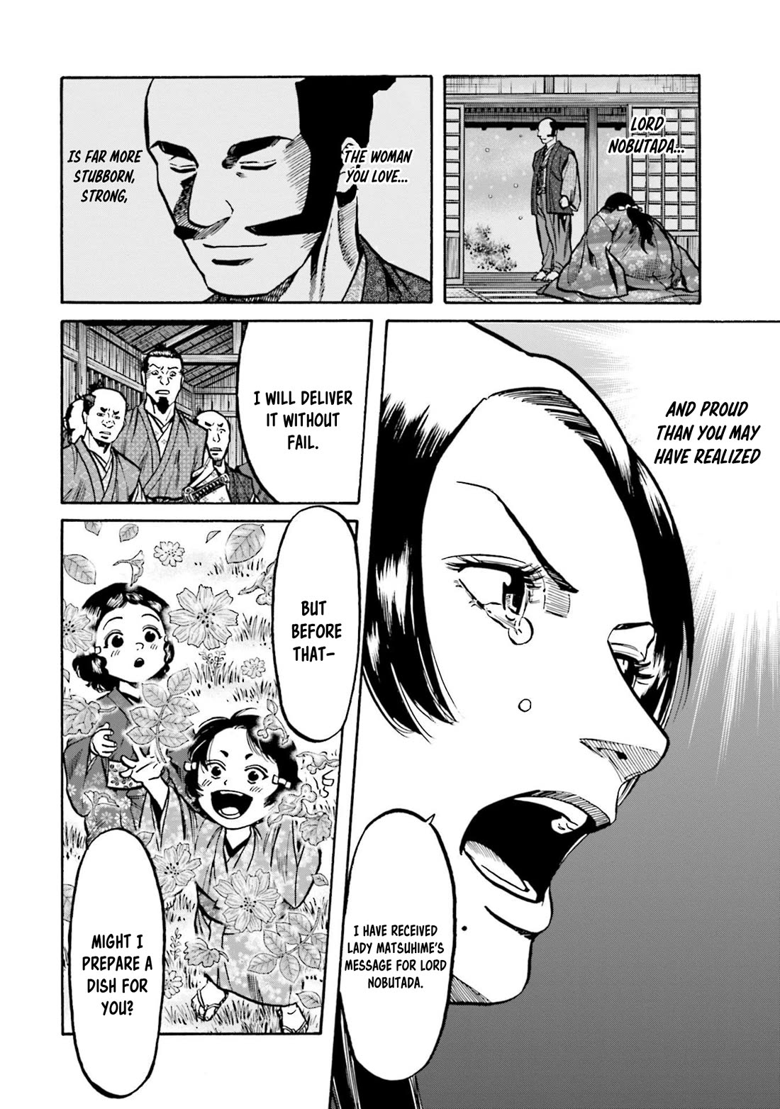 Nobunaga no Chef Chapter 263 page 21 - Chapter 263: MATSUHIME'S RESOLVE