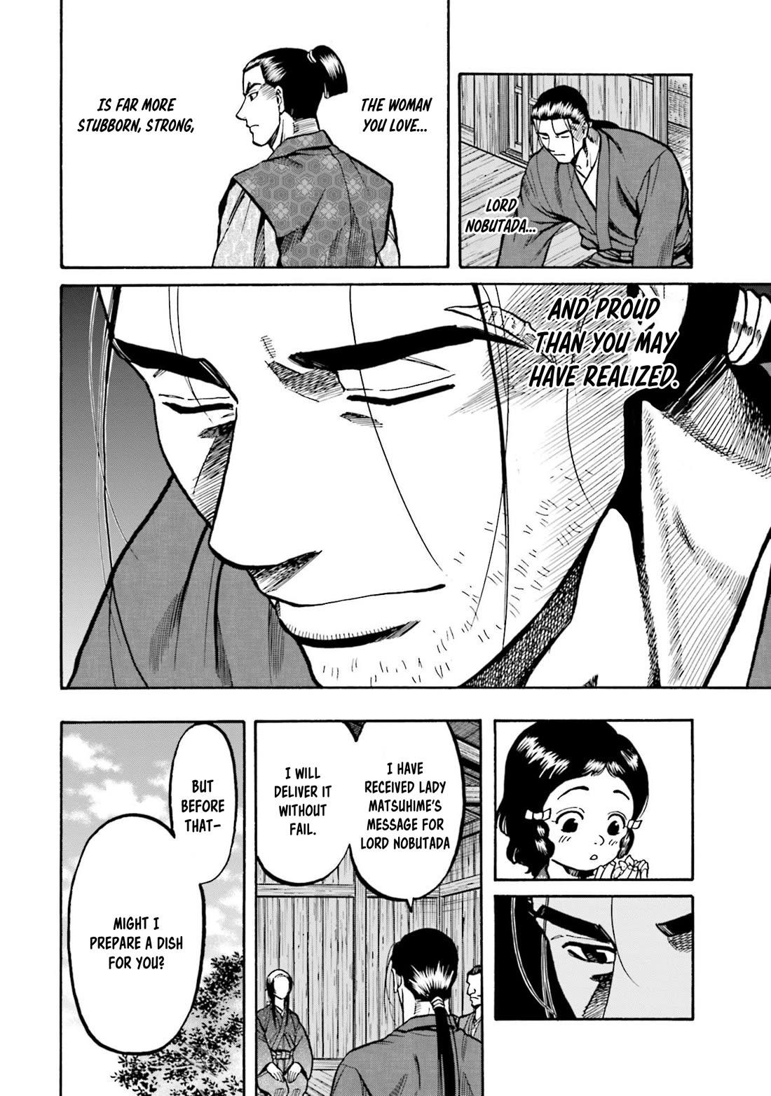 Nobunaga no Chef Chapter 263 page 23 - Chapter 263: MATSUHIME'S RESOLVE
