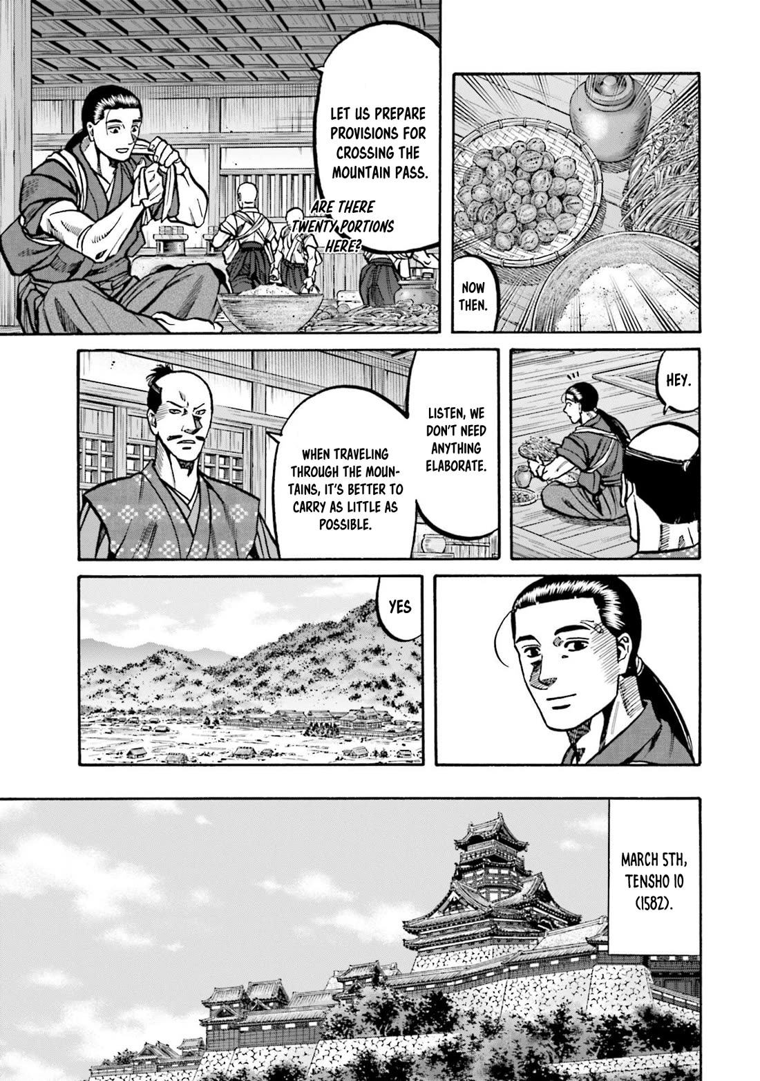 Nobunaga no Chef Chapter 265 page 12 - Chapter 265: THE TRUE MEANING OF HANAKUSO