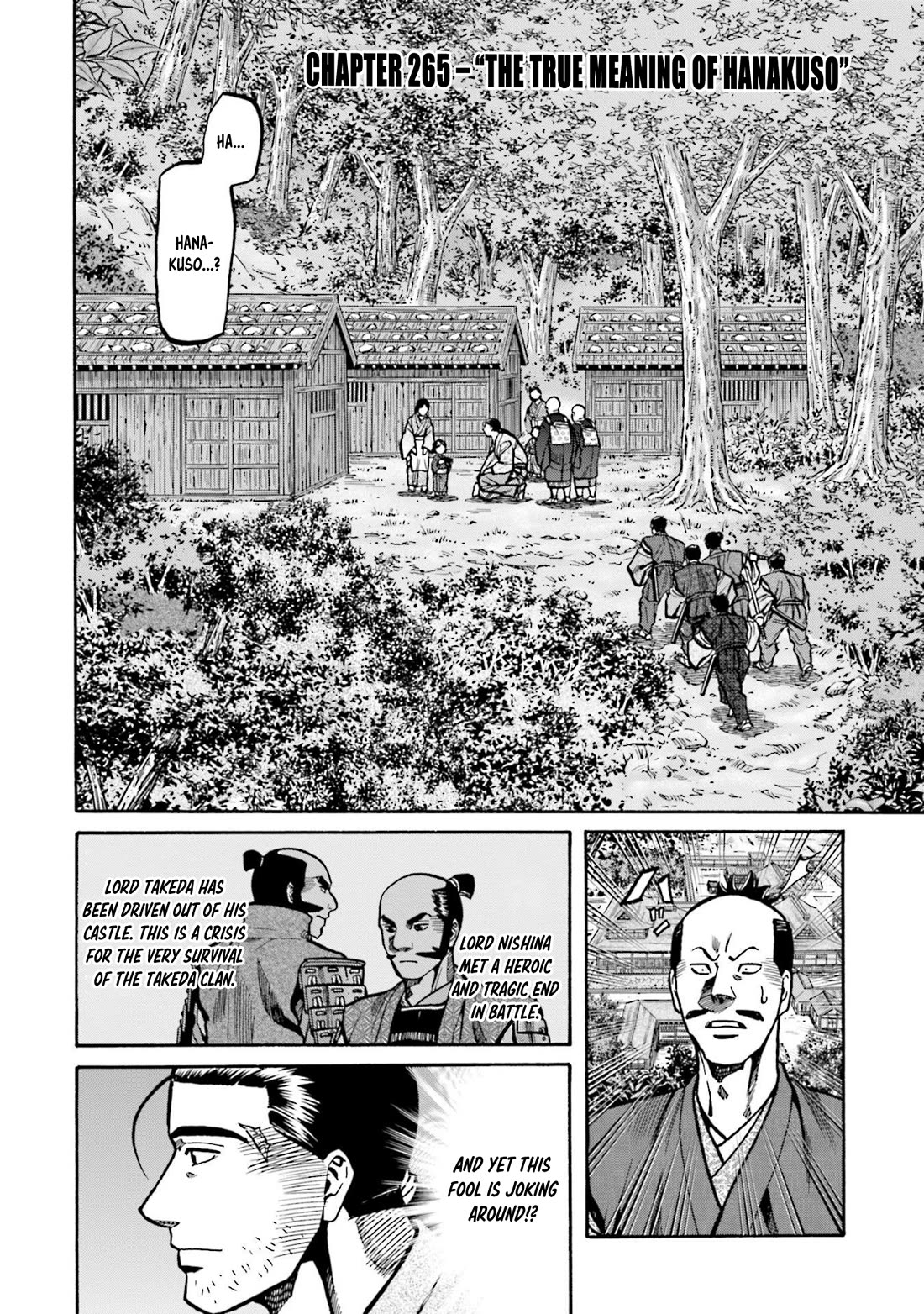 Nobunaga no Chef Chapter 265 page 3 - Chapter 265: THE TRUE MEANING OF HANAKUSO