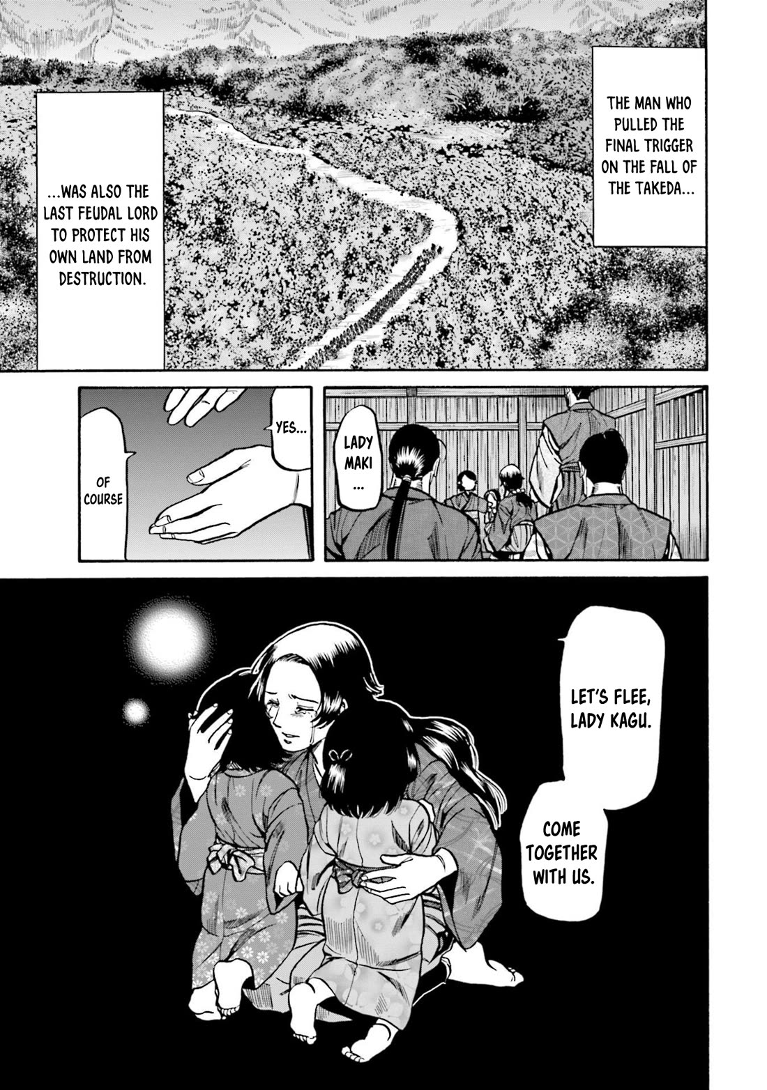 Nobunaga no Chef Chapter 266 page 19 - Chapter 266: THE ABANDONMENT OF OGAWA CASTLE