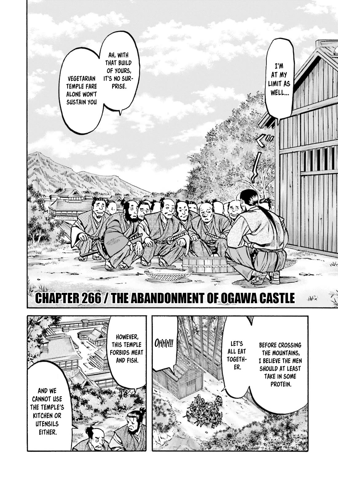 Nobunaga no Chef Chapter 266 page 2 - Chapter 266: THE ABANDONMENT OF OGAWA CASTLE