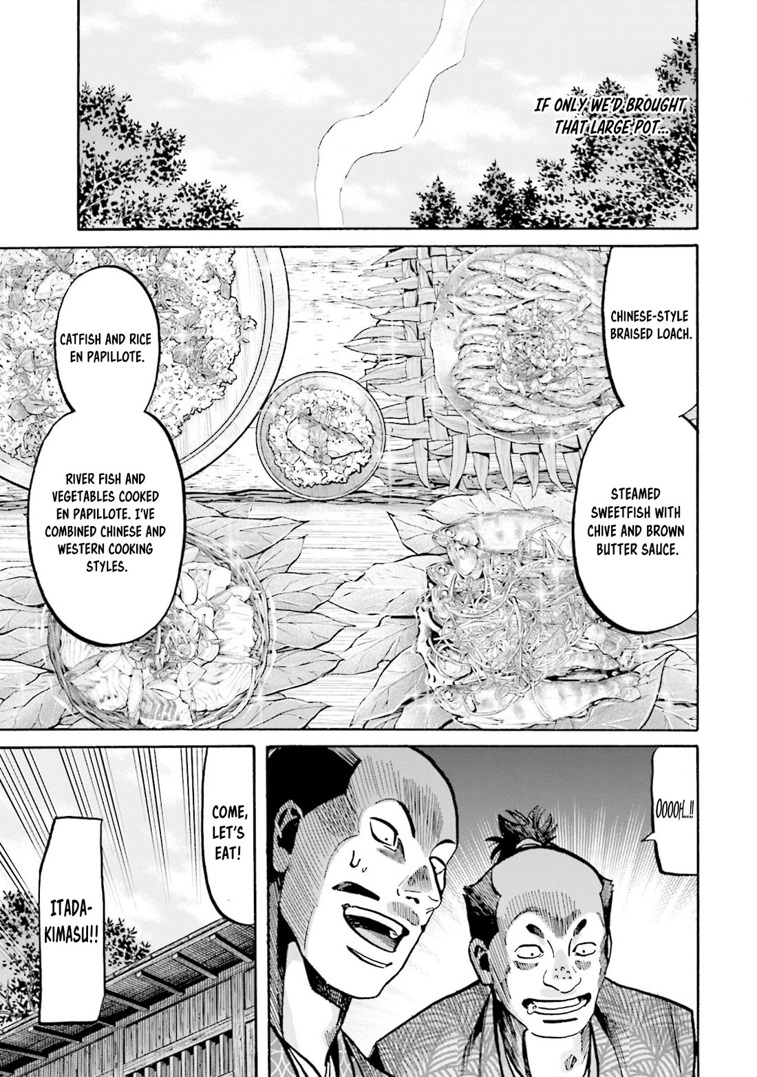Nobunaga no Chef Chapter 266 page 5 - Chapter 266: THE ABANDONMENT OF OGAWA CASTLE