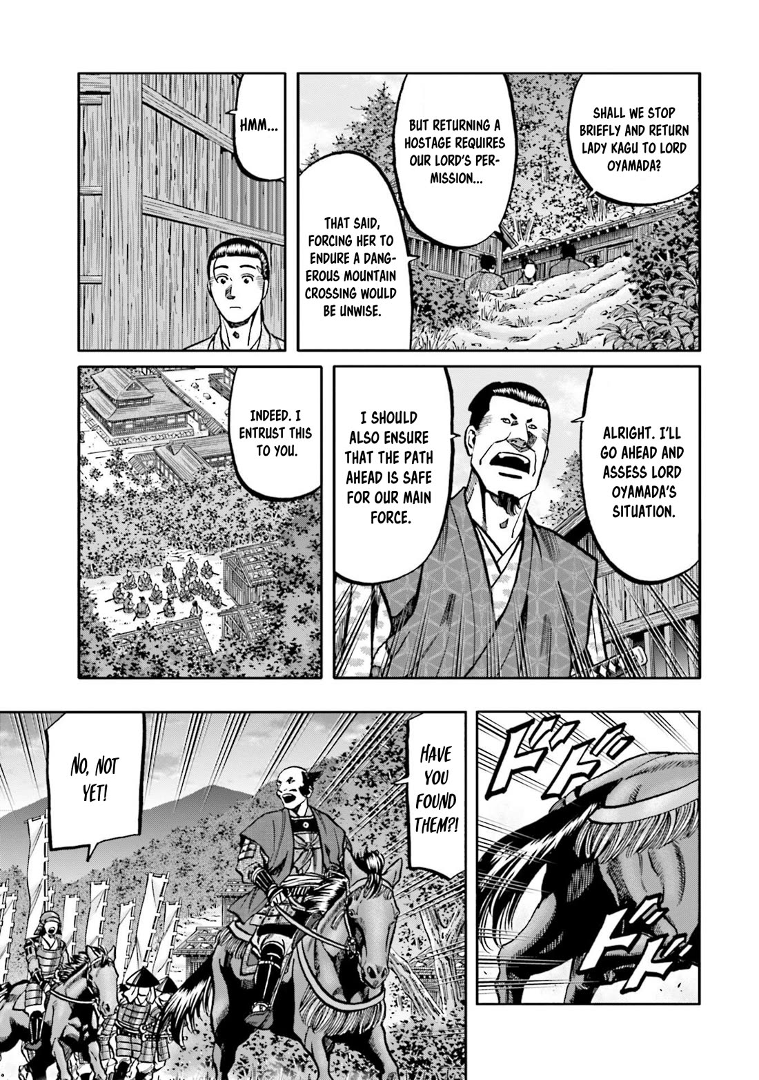 Nobunaga no Chef Chapter 266 page 9 - Chapter 266: THE ABANDONMENT OF OGAWA CASTLE