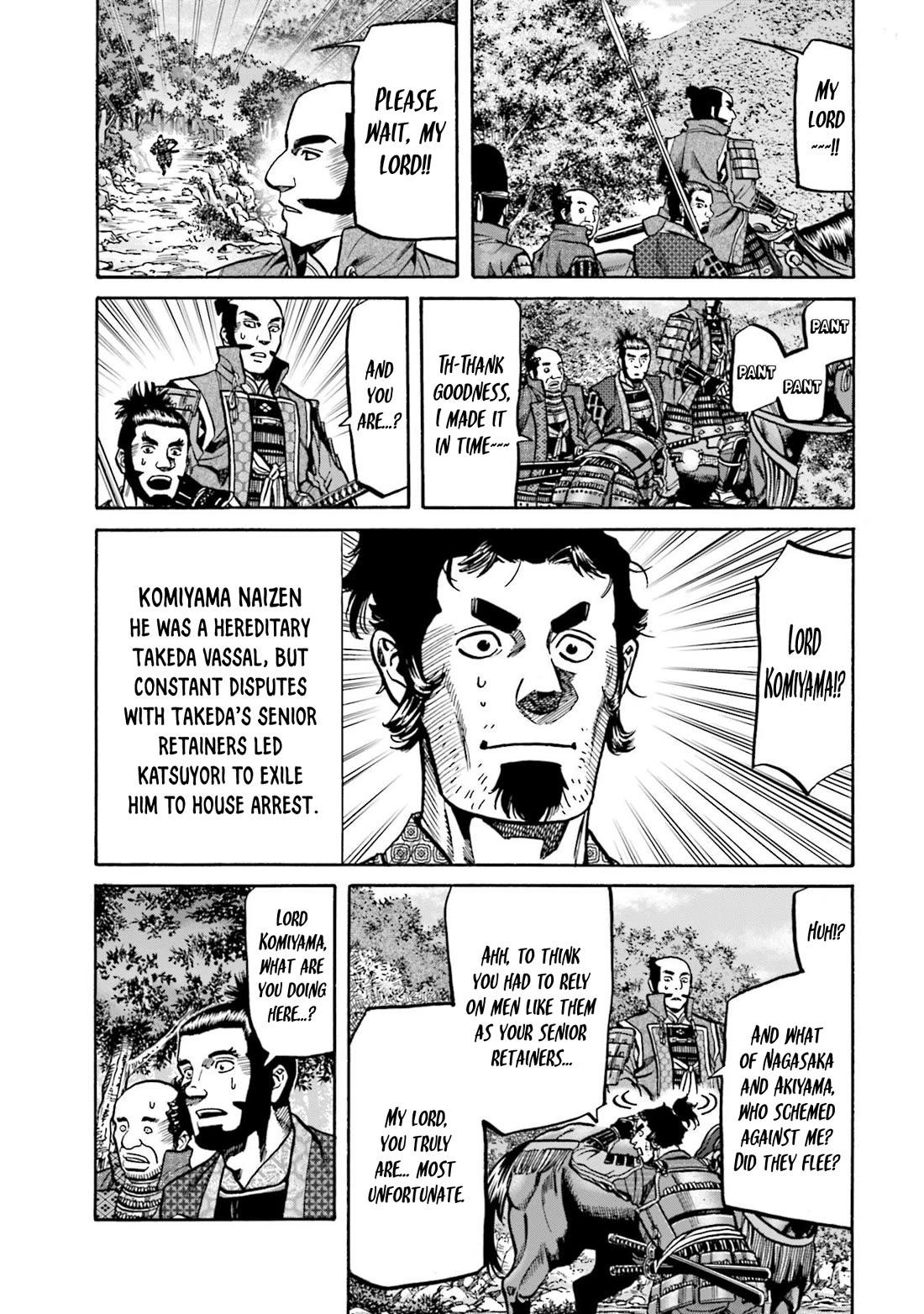 Nobunaga no Chef Chapter 267 page 11 - Chapter 267: THE MOMENT OF PARTING