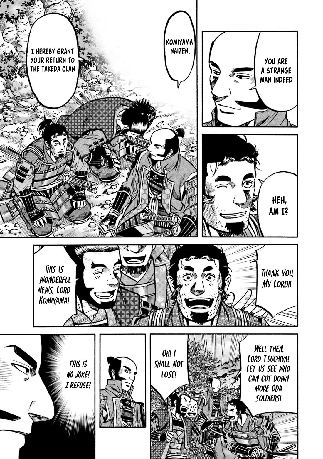 Nobunaga no Chef Chapter 267 page 13 - Chapter 267: THE MOMENT OF PARTING