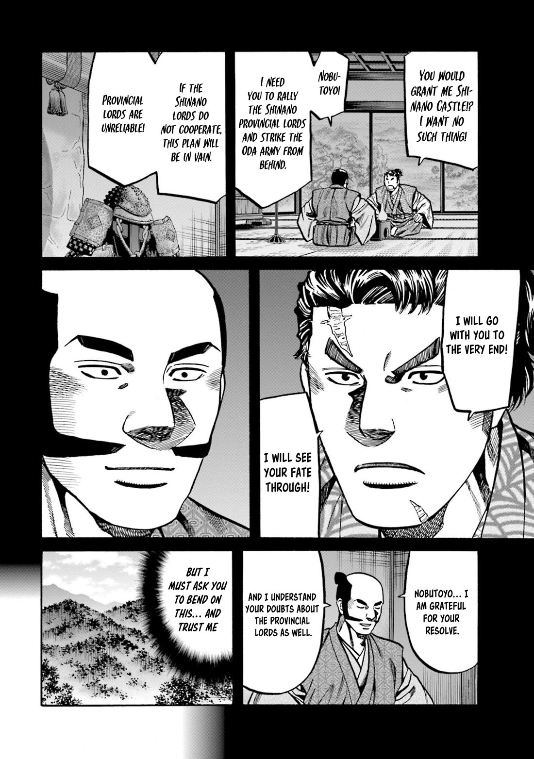 Nobunaga no Chef Chapter 267 page 14 - Chapter 267: THE MOMENT OF PARTING