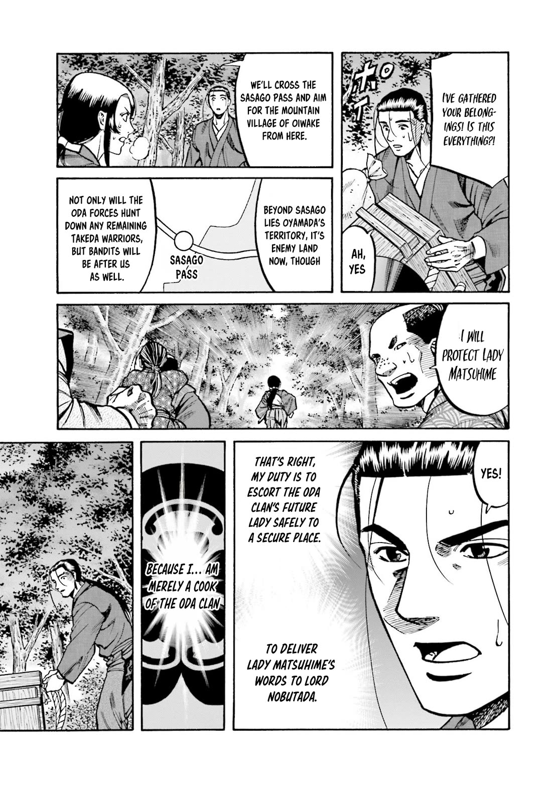 Nobunaga no Chef Chapter 267 page 19 - Chapter 267: THE MOMENT OF PARTING