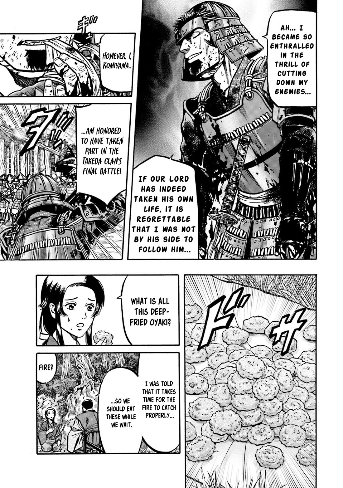 Nobunaga no Chef Chapter 268 page 12 - Chapter 268: THE FALL OF THE TAKEDA
