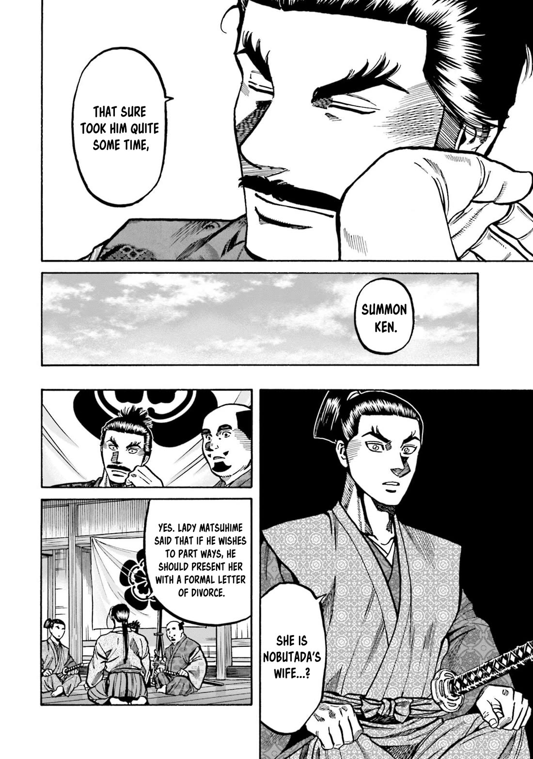 Nobunaga no Chef Chapter 269 page 8 - Chapter 269: NOBUTADA'S PROOF OF LEGITIMACY
