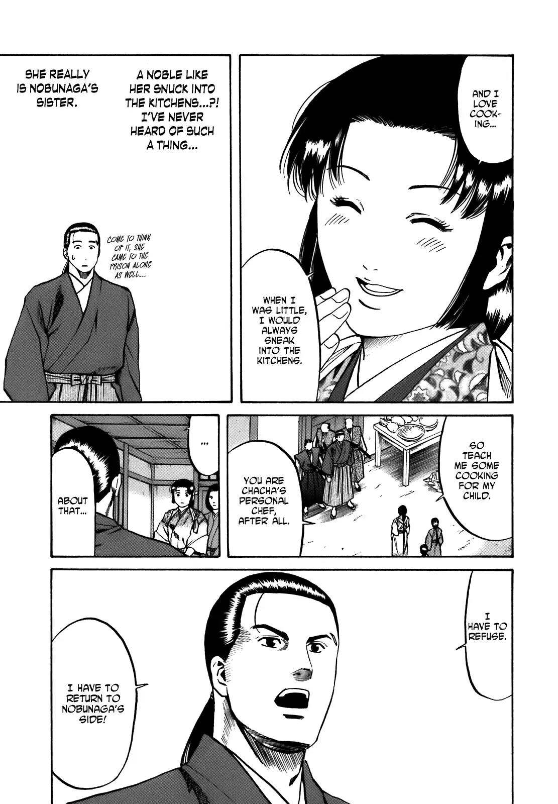 Nobunaga no Chef Chapter 27 page 17 - Chapter 27: Lunch for a Warring States Child