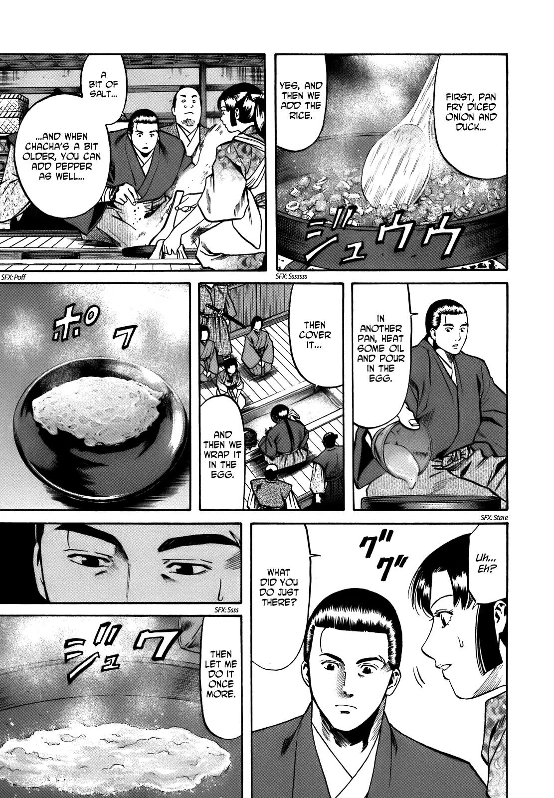 Nobunaga no Chef Chapter 27 page 19 - Chapter 27: Lunch for a Warring States Child