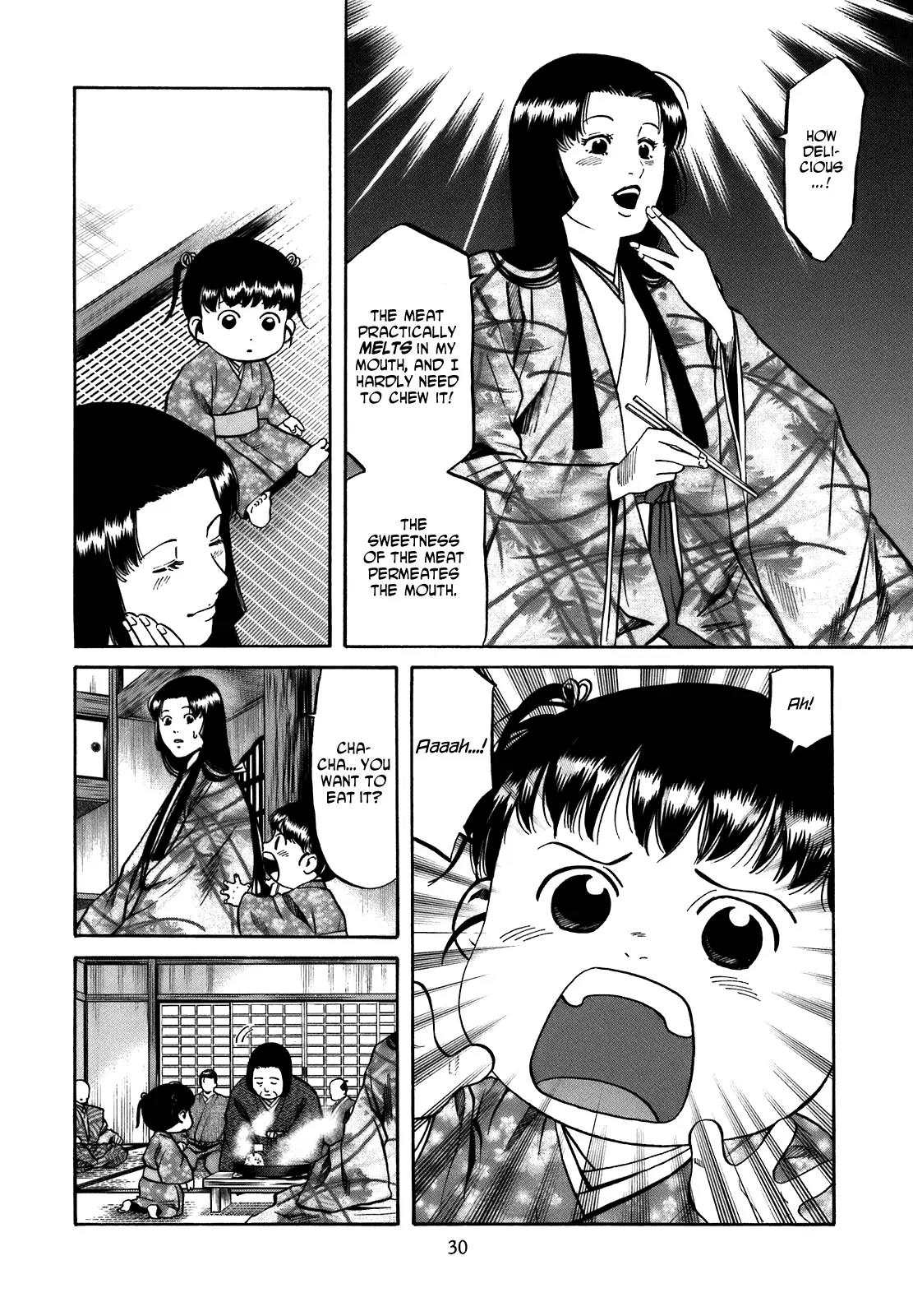 Nobunaga no Chef Chapter 27 page 4 - Chapter 27: Lunch for a Warring States Child