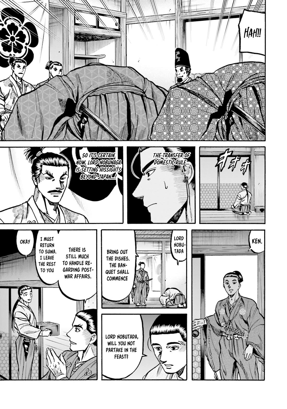 Nobunaga no Chef Chapter 270 page 12 - Chapter 270: A MYSTERIOUS BOOK