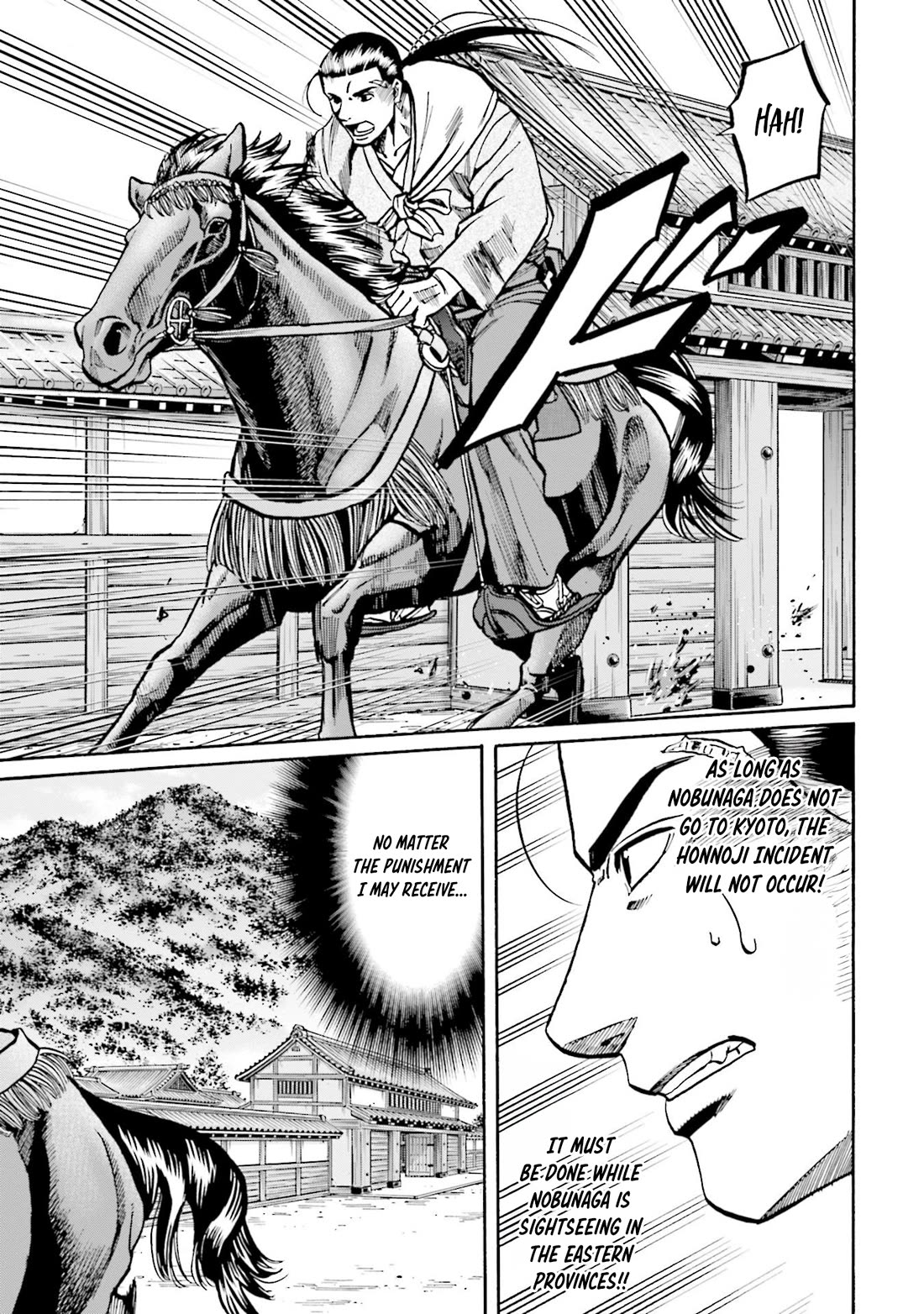 Nobunaga no Chef Chapter 271 page 10 - Chapter 271: KEN, RUN!