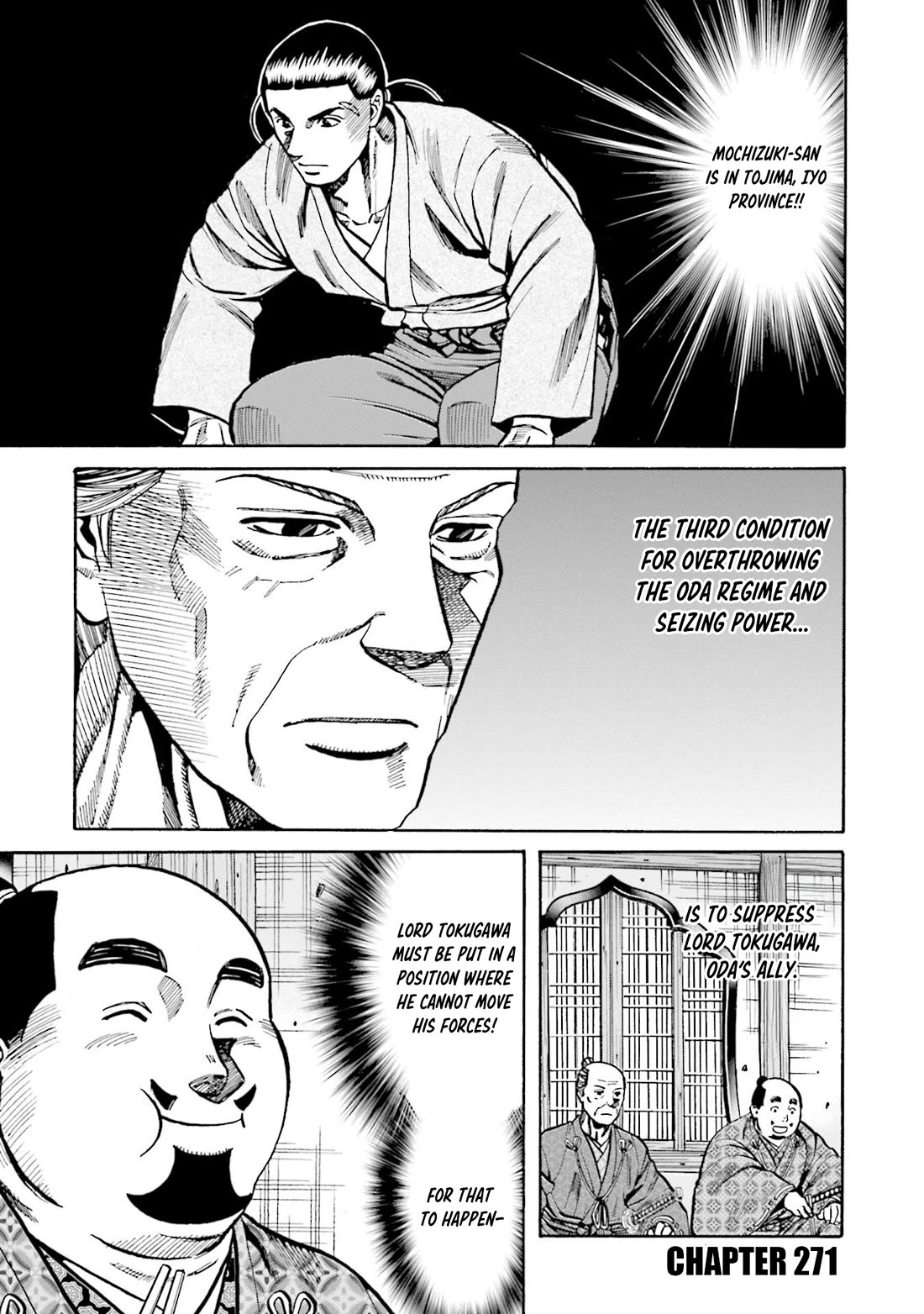Nobunaga no Chef Chapter 271 page 2 - Chapter 271: KEN, RUN!