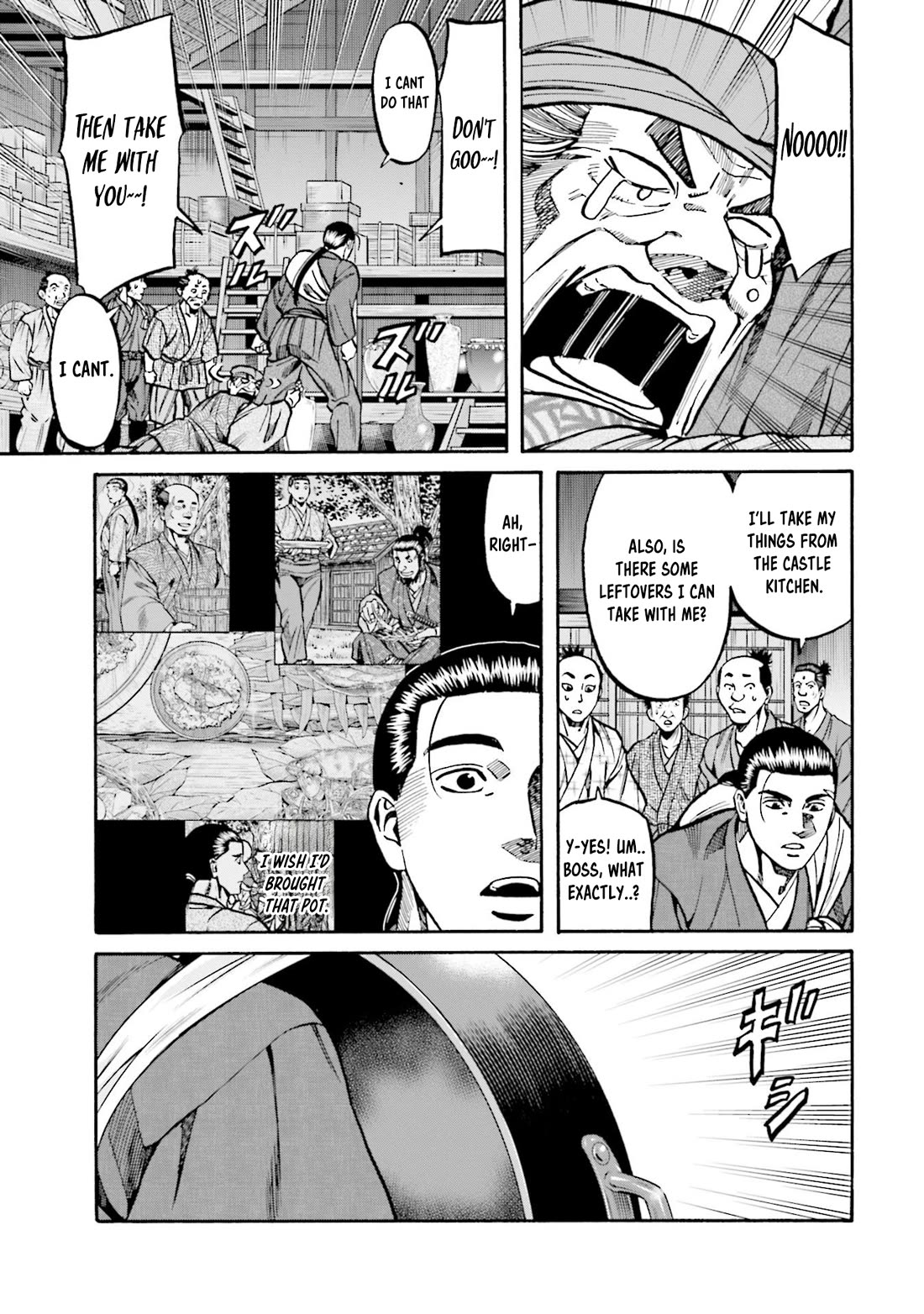 Nobunaga no Chef Chapter 272 page 12 - Chapter 272: THE MORNING OF DEPARTURE