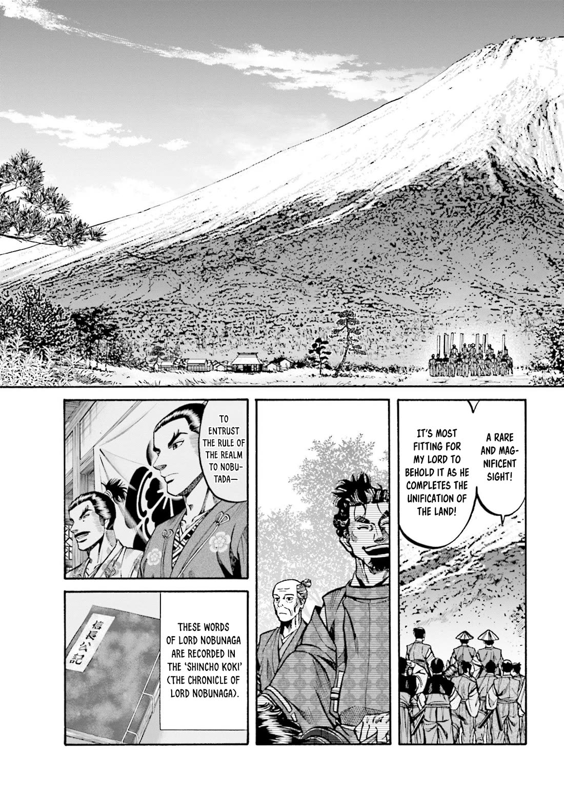 Nobunaga no Chef Chapter 272 page 16 - Chapter 272: THE MORNING OF DEPARTURE