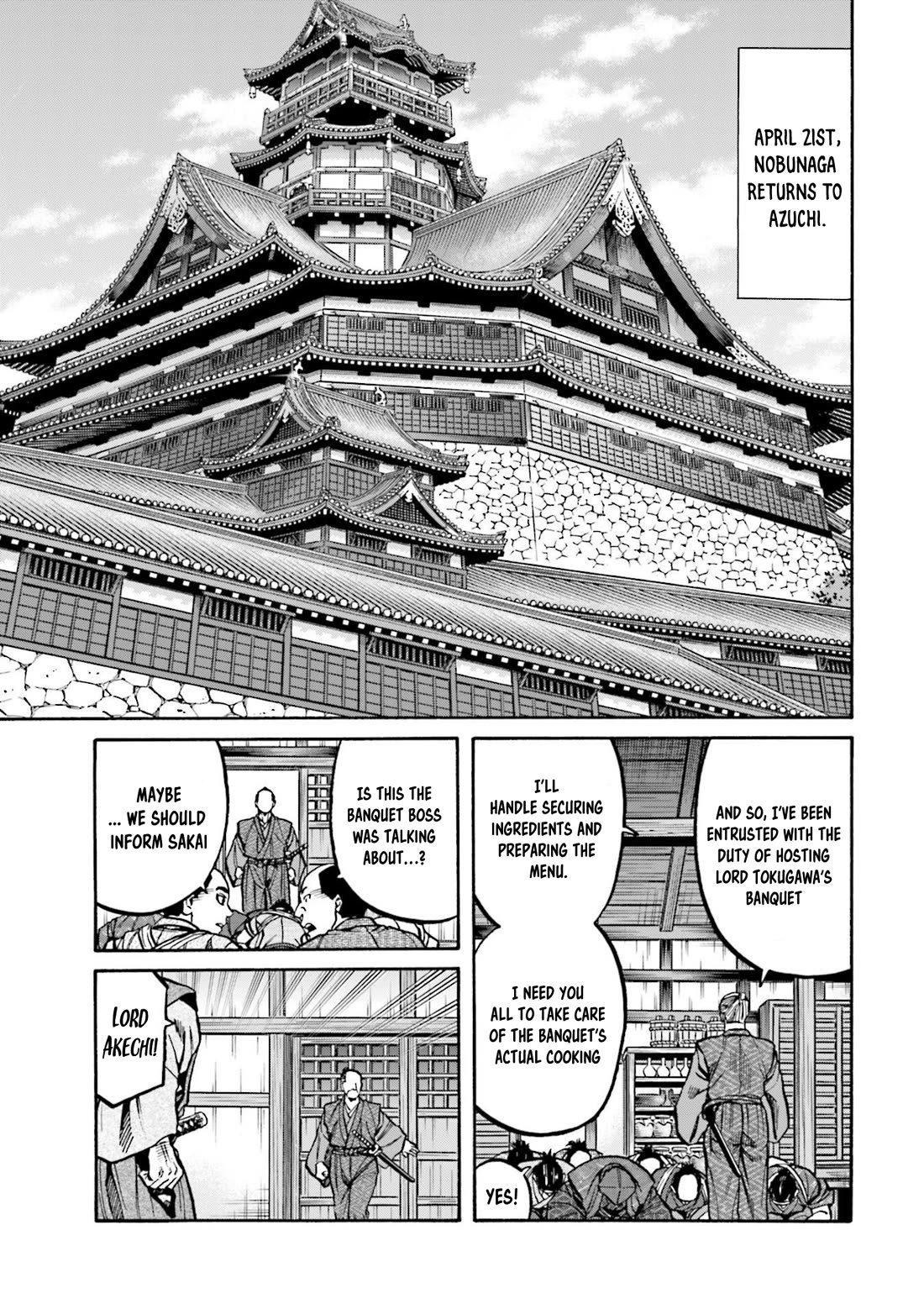 Nobunaga no Chef Chapter 274 page 24 - Chapter 274: KEN'S ANSWER