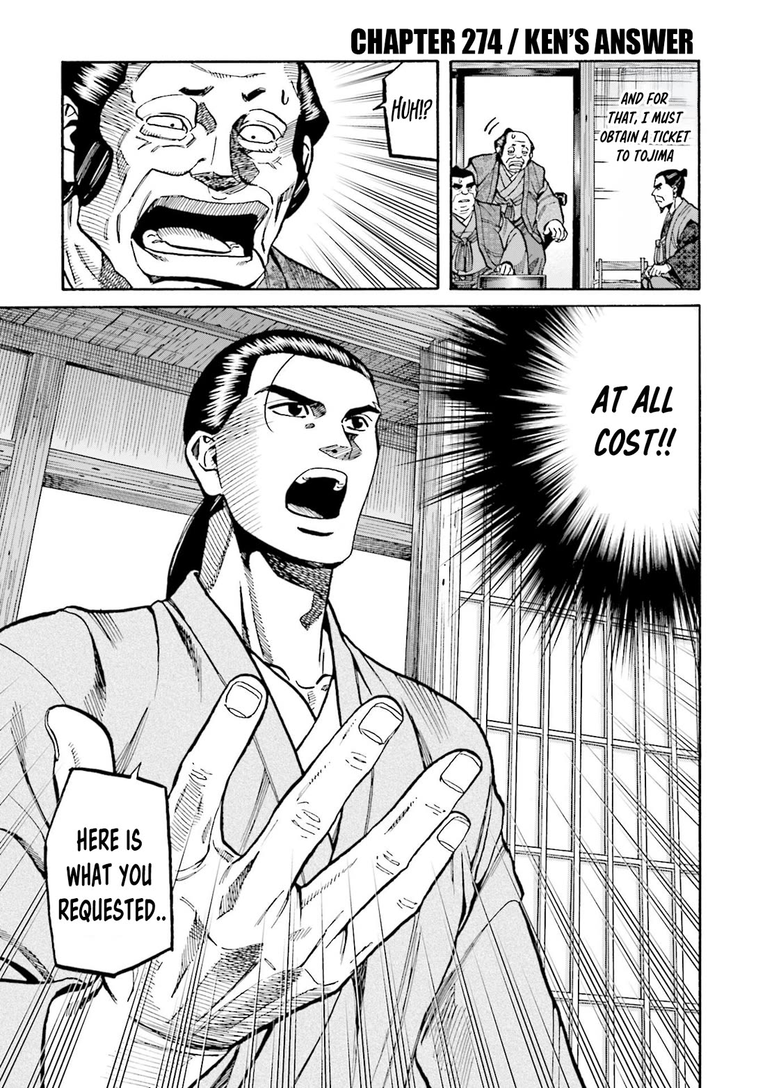 Nobunaga no Chef Chapter 274 page 4 - Chapter 274: KEN'S ANSWER
