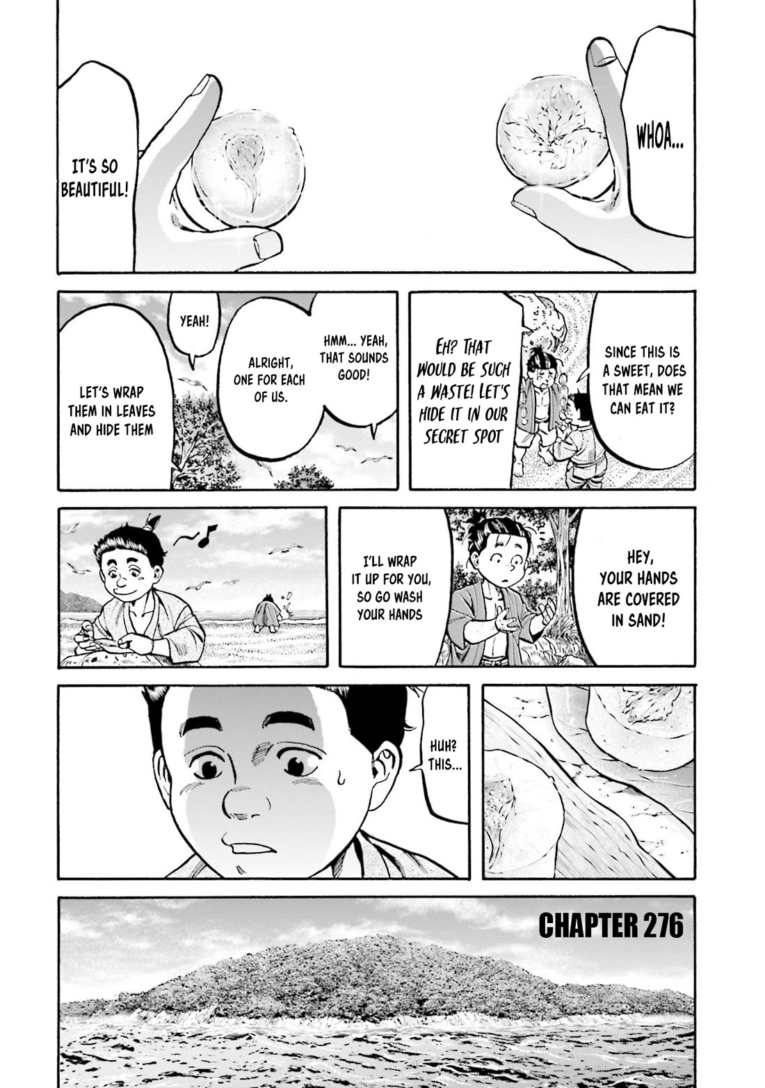 Nobunaga no Chef Chapter 276 page 1 - Chapter 276: THE VOICE CALLING FOR KEN