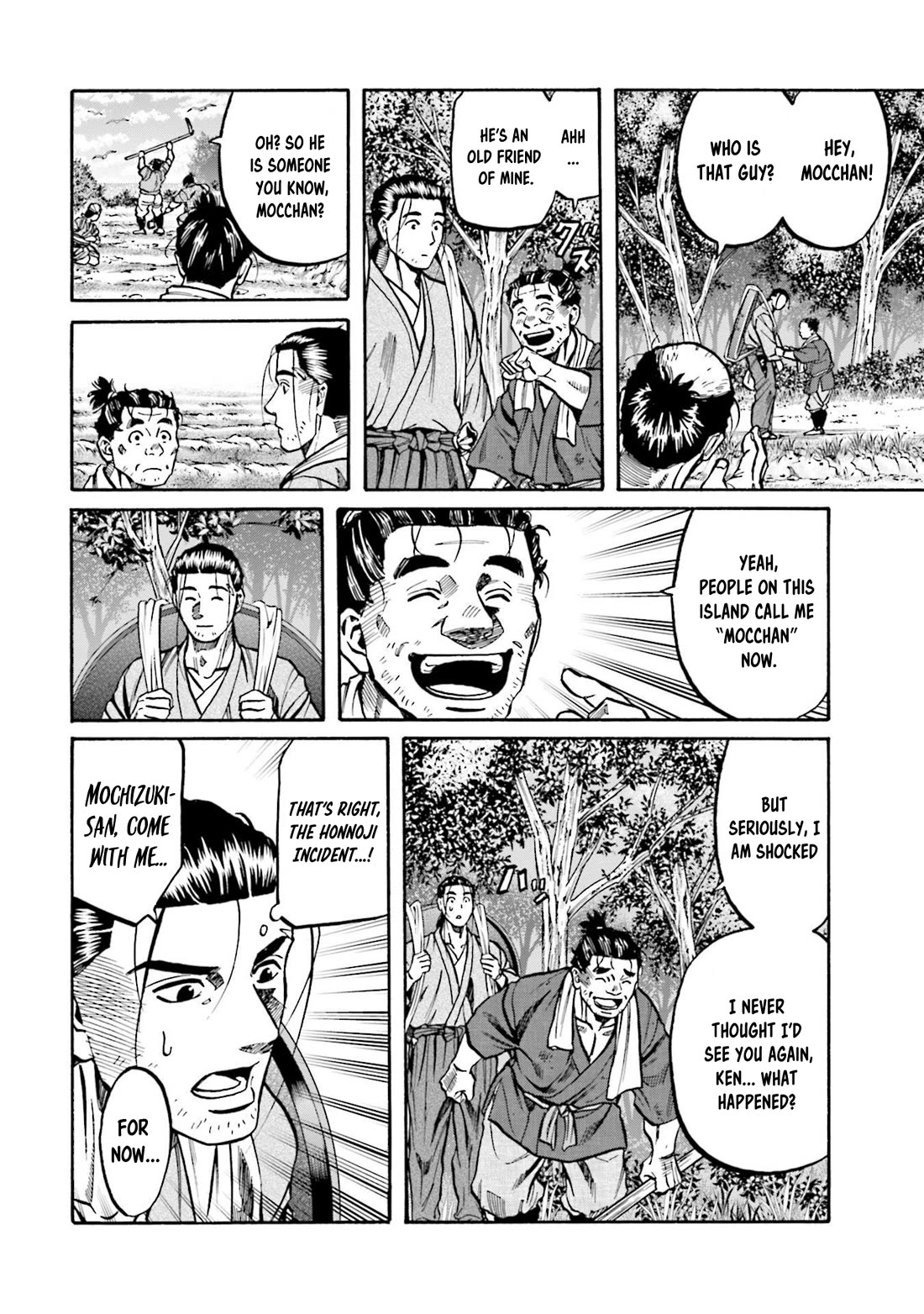 Nobunaga no Chef Chapter 276 page 10 - Chapter 276: THE VOICE CALLING FOR KEN