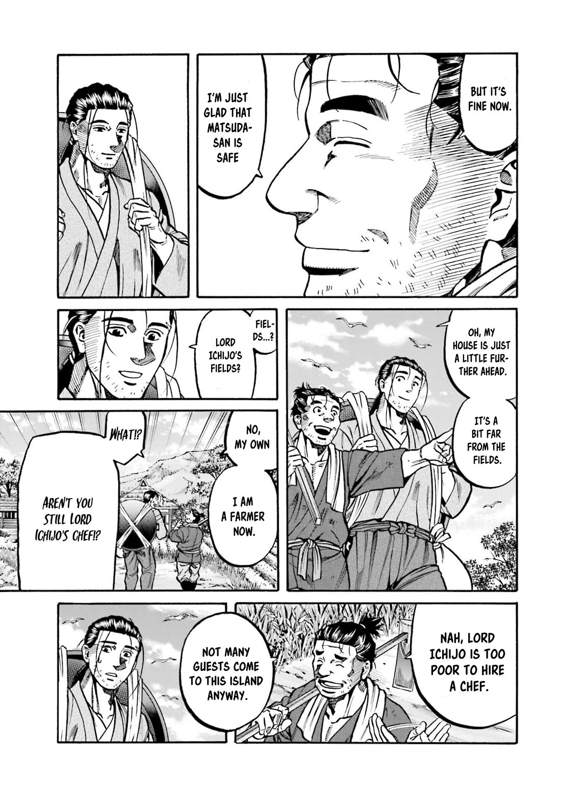 Nobunaga no Chef Chapter 276 page 13 - Chapter 276: THE VOICE CALLING FOR KEN