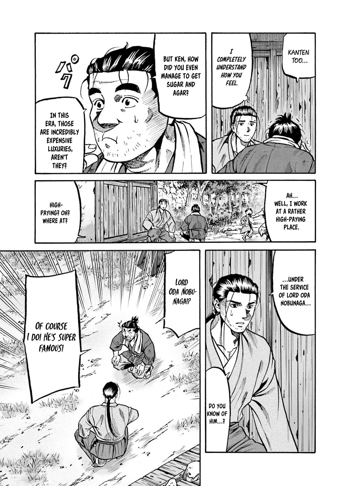 Nobunaga no Chef Chapter 277 page 11 - Chapter 277: MOCHIZUKI'S PRESENT