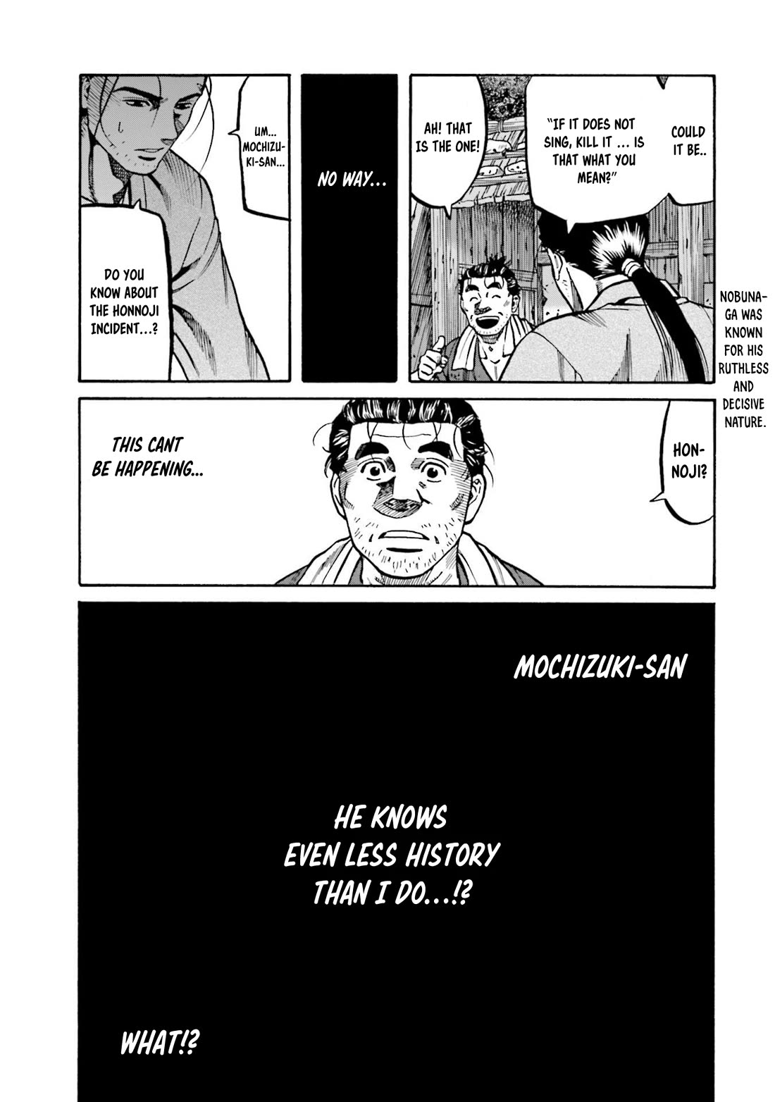 Nobunaga no Chef Chapter 277 page 13 - Chapter 277: MOCHIZUKI'S PRESENT