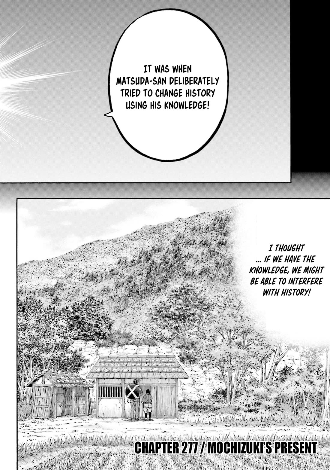 Nobunaga no Chef Chapter 277 page 2 - Chapter 277: MOCHIZUKI'S PRESENT