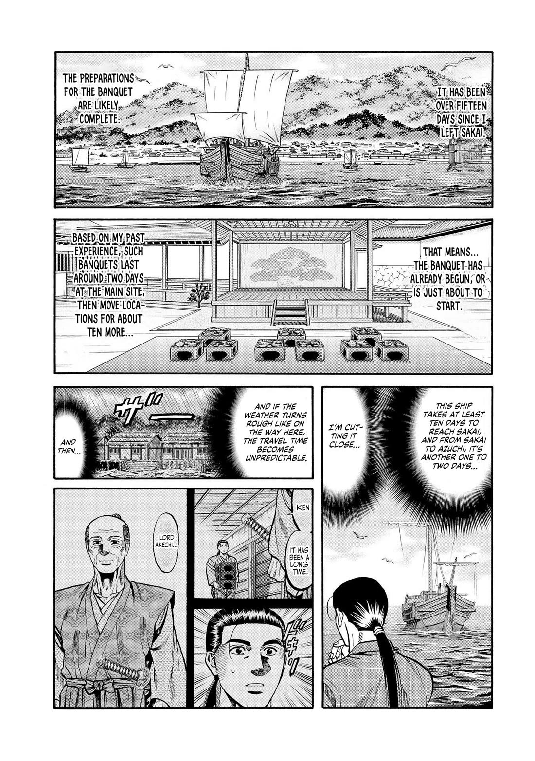 Nobunaga no Chef Chapter 280 page 7 - Chapter 280: THE DESTINATION ONE MUST HEAD TOWARD