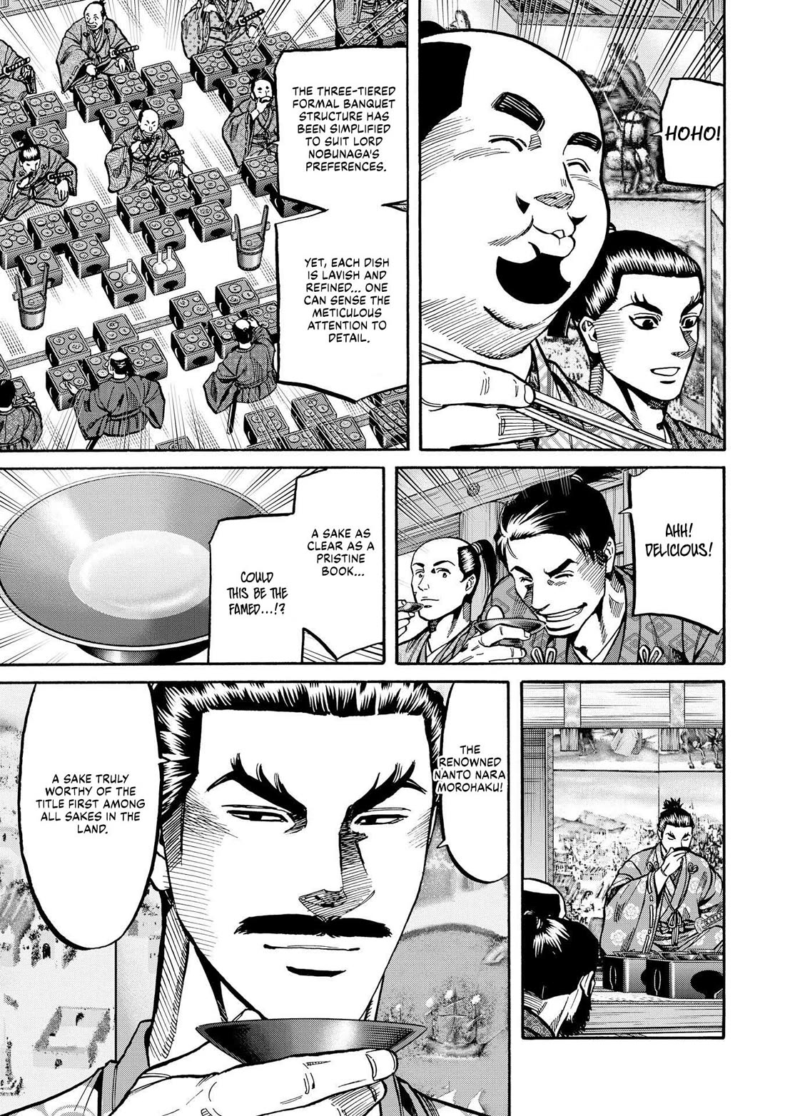 Nobunaga no Chef Chapter 281 page 11 - Chapter 281: AZUCHI'S BANQUET