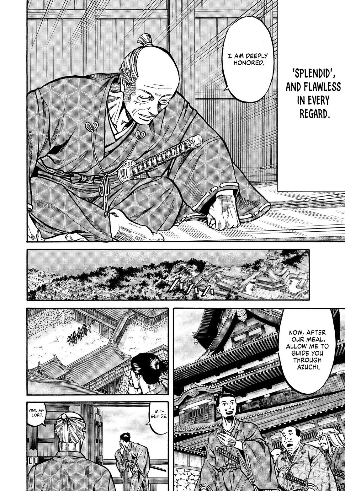 Nobunaga no Chef Chapter 281 page 14 - Chapter 281: AZUCHI'S BANQUET