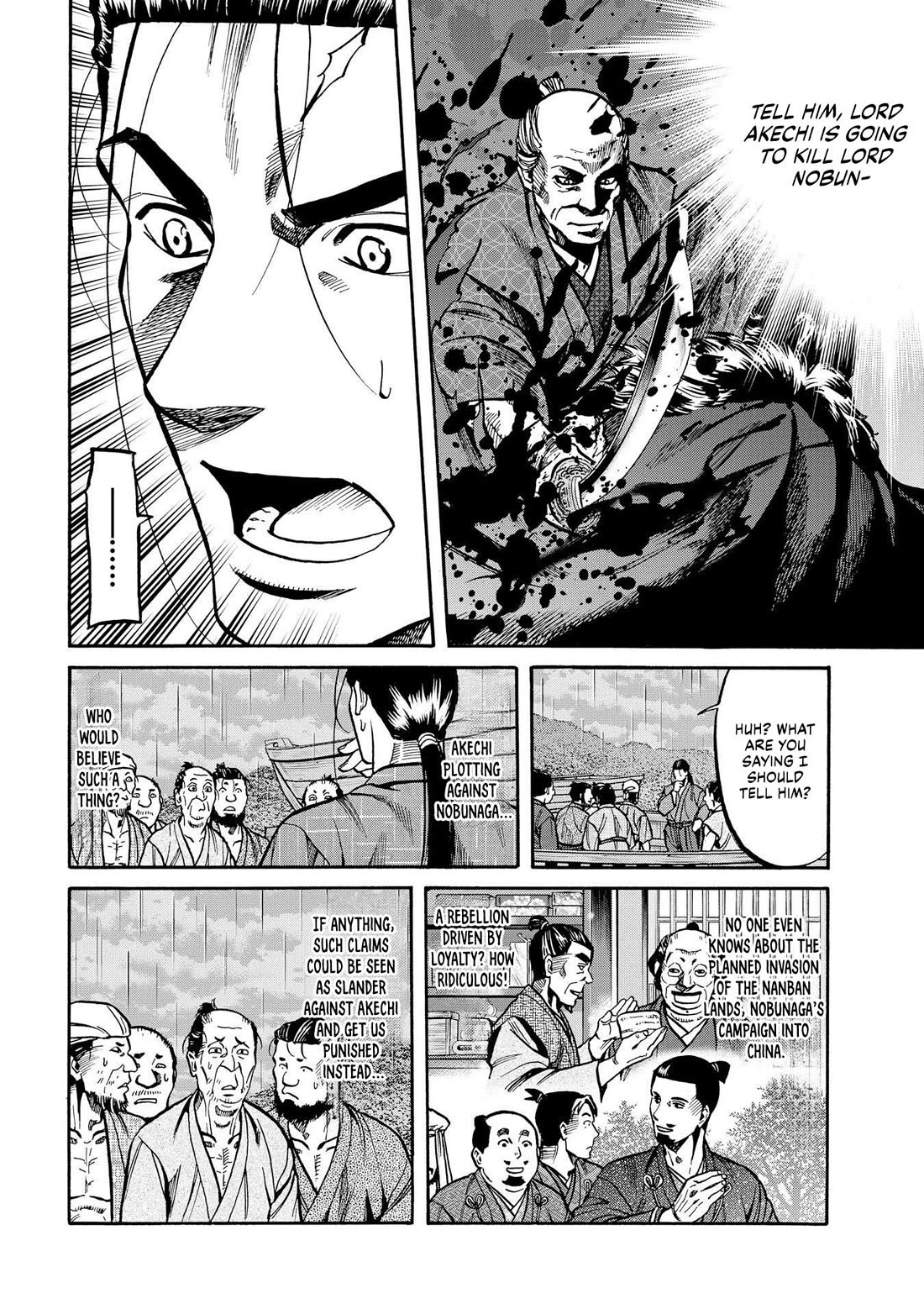 Nobunaga no Chef Chapter 282 page 4 - Chapter 282: THE GREAT BETRAYAL