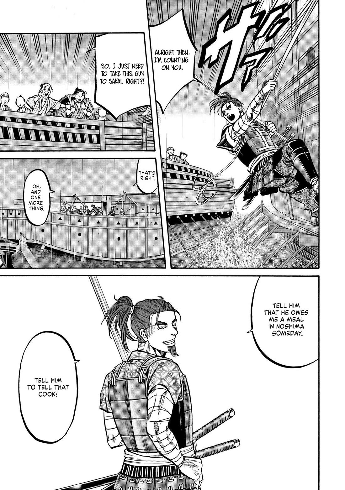 Nobunaga no Chef Chapter 283 page 17 - Chapter 283: WHERE WE WILL ARRIVE