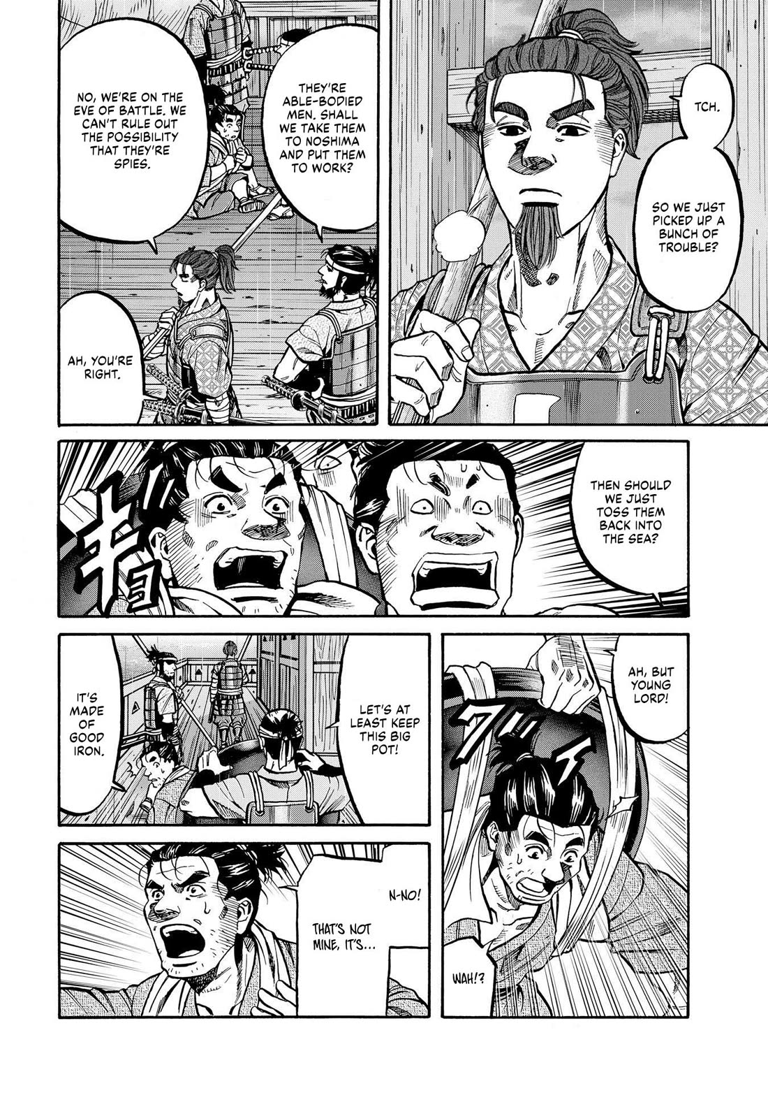 Nobunaga no Chef Chapter 283 page 4 - Chapter 283: WHERE WE WILL ARRIVE