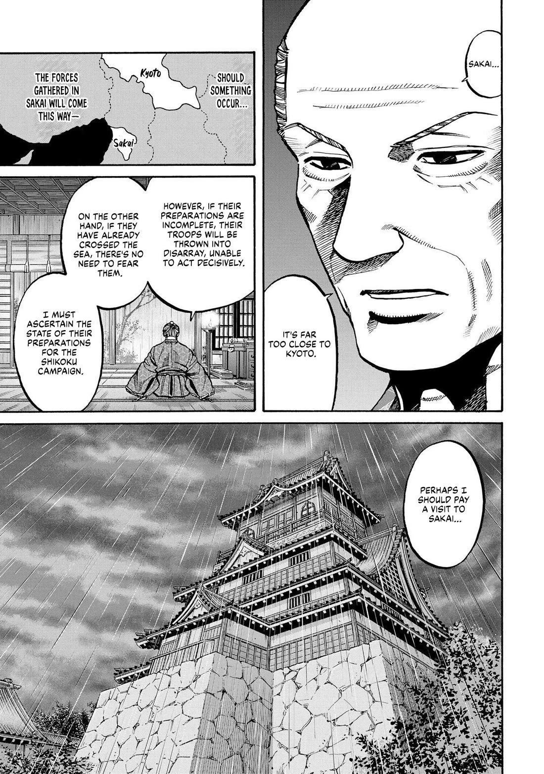 Nobunaga no Chef Chapter 283 page 9 - Chapter 283: WHERE WE WILL ARRIVE