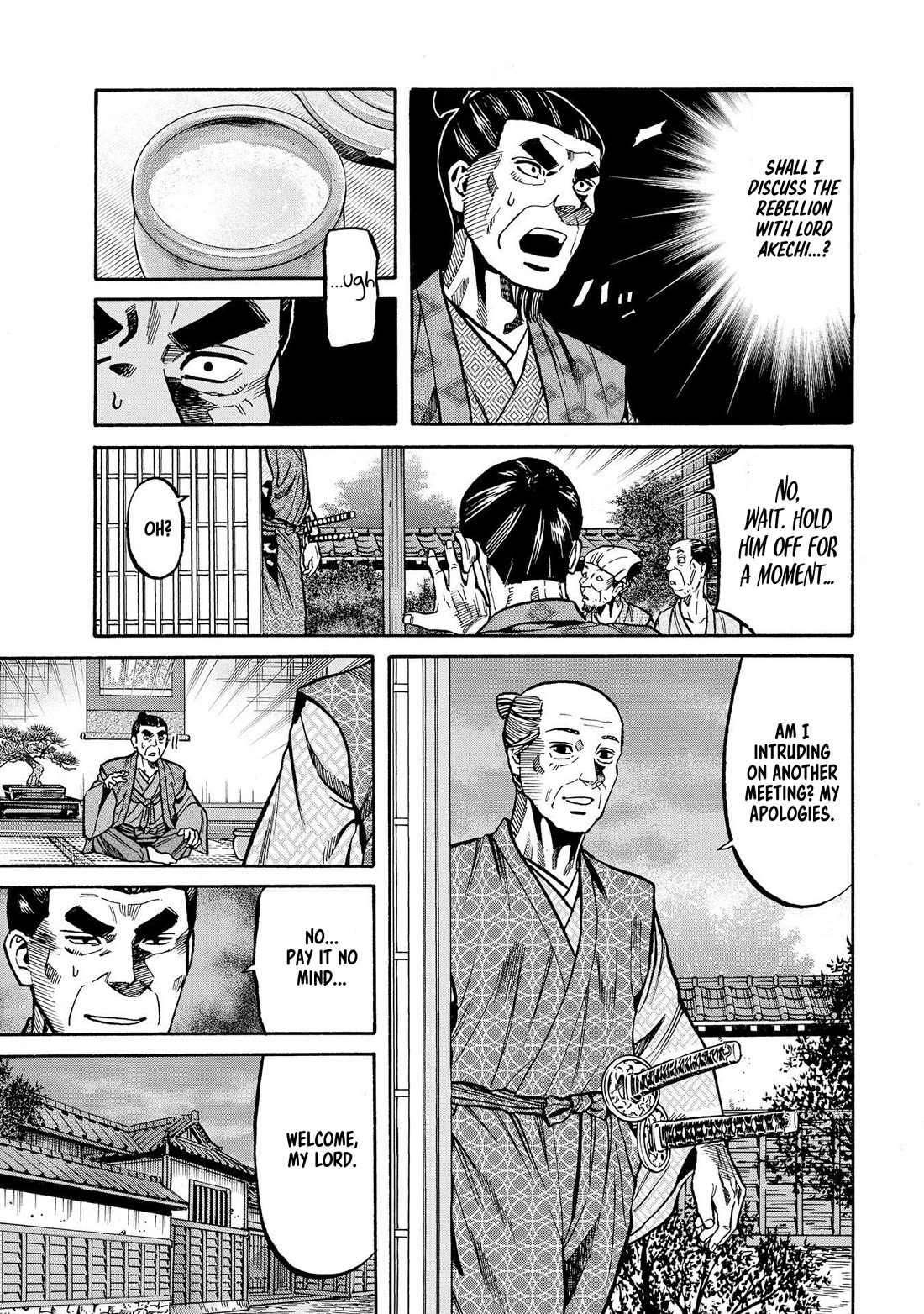 Nobunaga no Chef Chapter 284 page 15 - Chapter 284: INTERTWINING EMOTIONS
